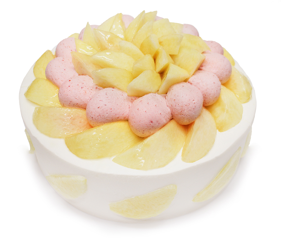 ももフェア＜第一弾＞！初夏を彩る桃のスイーツをカフェコムサで展開のサブ画像3_桃とチェリークリームのショートケーキ