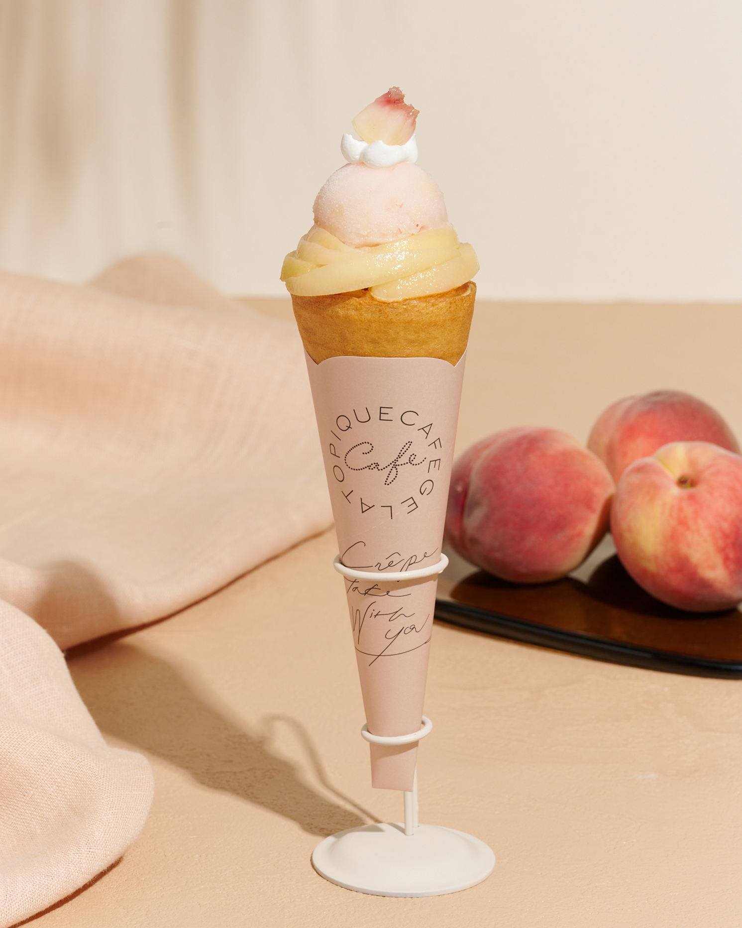 【gelato pique cafe(ジェラート ピケ カフェ)】I LOVE PEACH～やっぱりピーチが好き！～旬のフルーツ「桃」を使ったフェアを8月2日(月)より開催！のサブ画像2