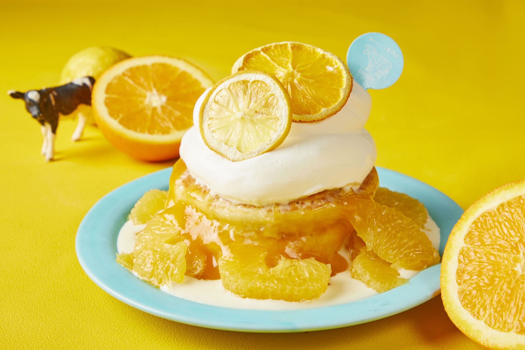 生クリームが主役のパンケーキに夏季限定商品が登場！「生クリーム専門店ミルク」のパンケーキが楽しめる「ジャンブーカ あべのキューズモール店」が、7/15より「甘夏みかんとレモンのパンケーキ」の販売を開始のサブ画像2