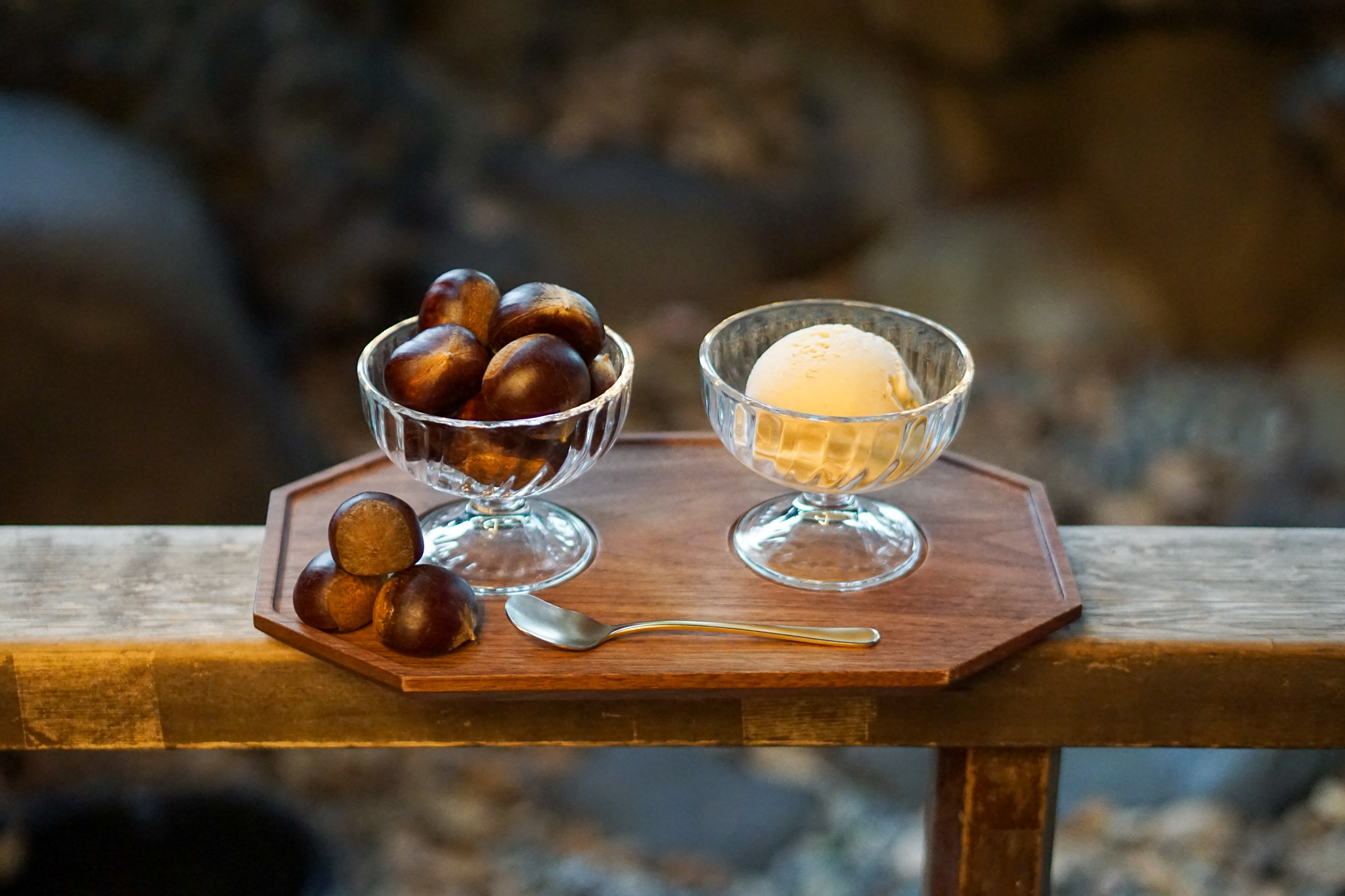 秋の香りに浸る期間限定のマリアージュプレート「自家製マロンアイスクリーム×オータムブレンドコーヒー」を発売のサブ画像2