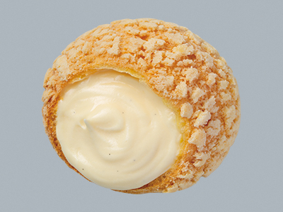 シュークリーム専門店ビアードパパの9月は「食感」が楽しい♪「カリサク」メロンパンシューと「ザクザク」ナッツが登場！のサブ画像2