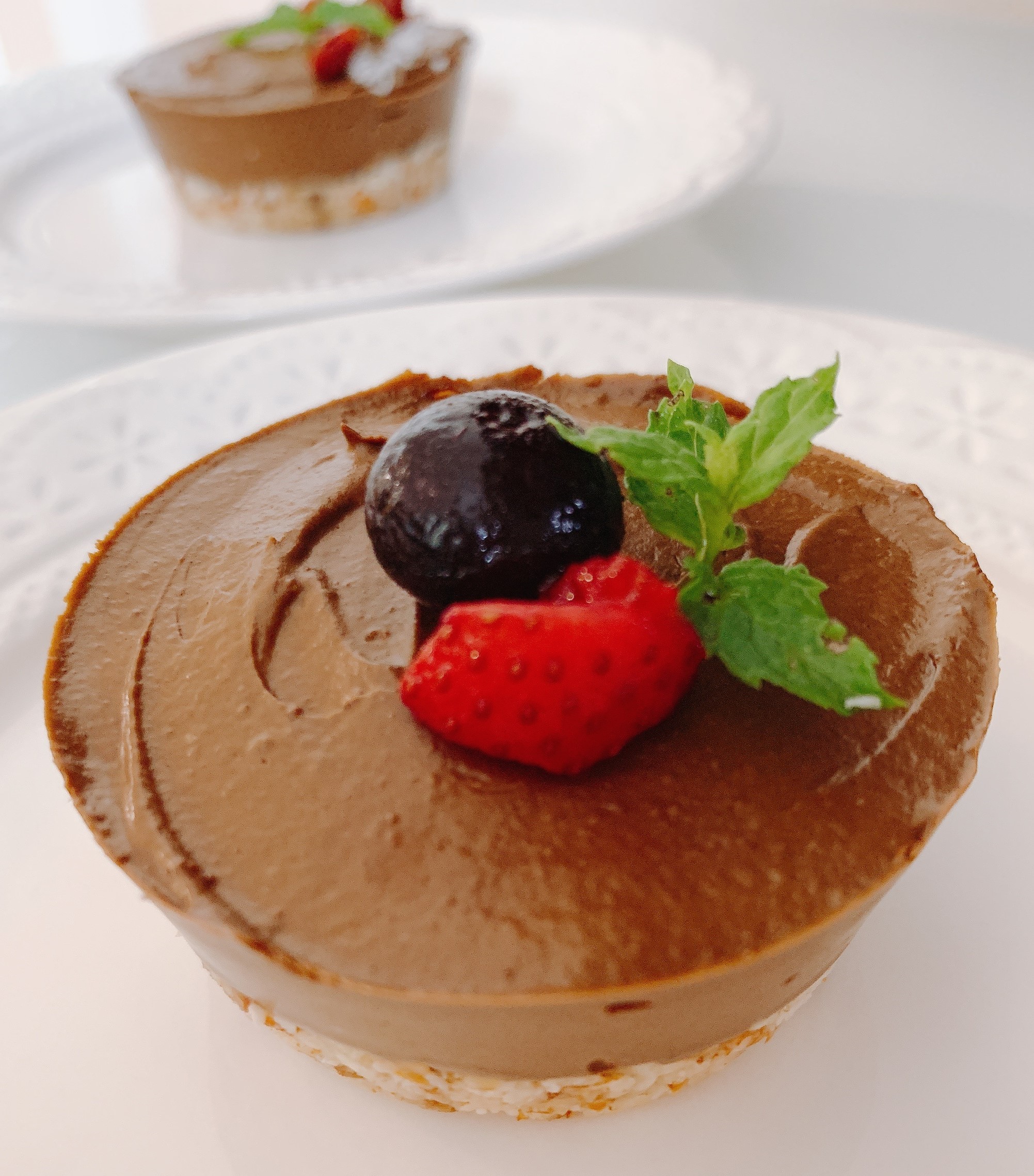 【シェラトン都ホテル大阪】心とからだにやさしい「ロースイーツ」体験会を開催のサブ画像2_ロー チョコレートケーキ