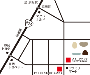 浜松で初開催！魅力あふれるアートに出会う「匿名希望展 in HAMAMATSU」のサブ画像6_会場MAP