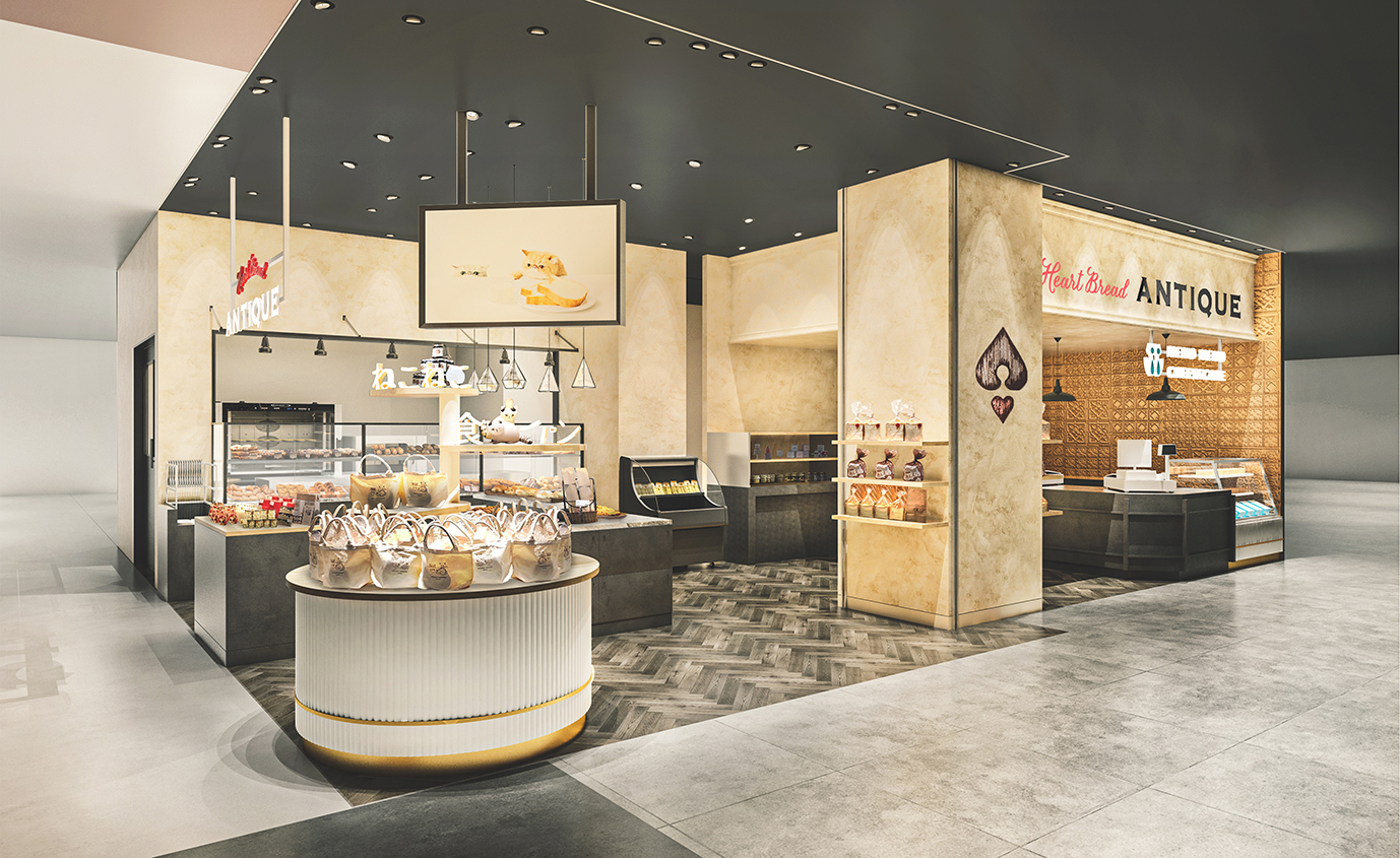【2021年9店舗目となる新規出店！】「Heart Bread ANTIQUE（ハートブレッドアンティーク）」および「ねこねこ食パン」、「ねこねこチーズケーキ」がイトーヨーカドー木場にオープン！のサブ画像1