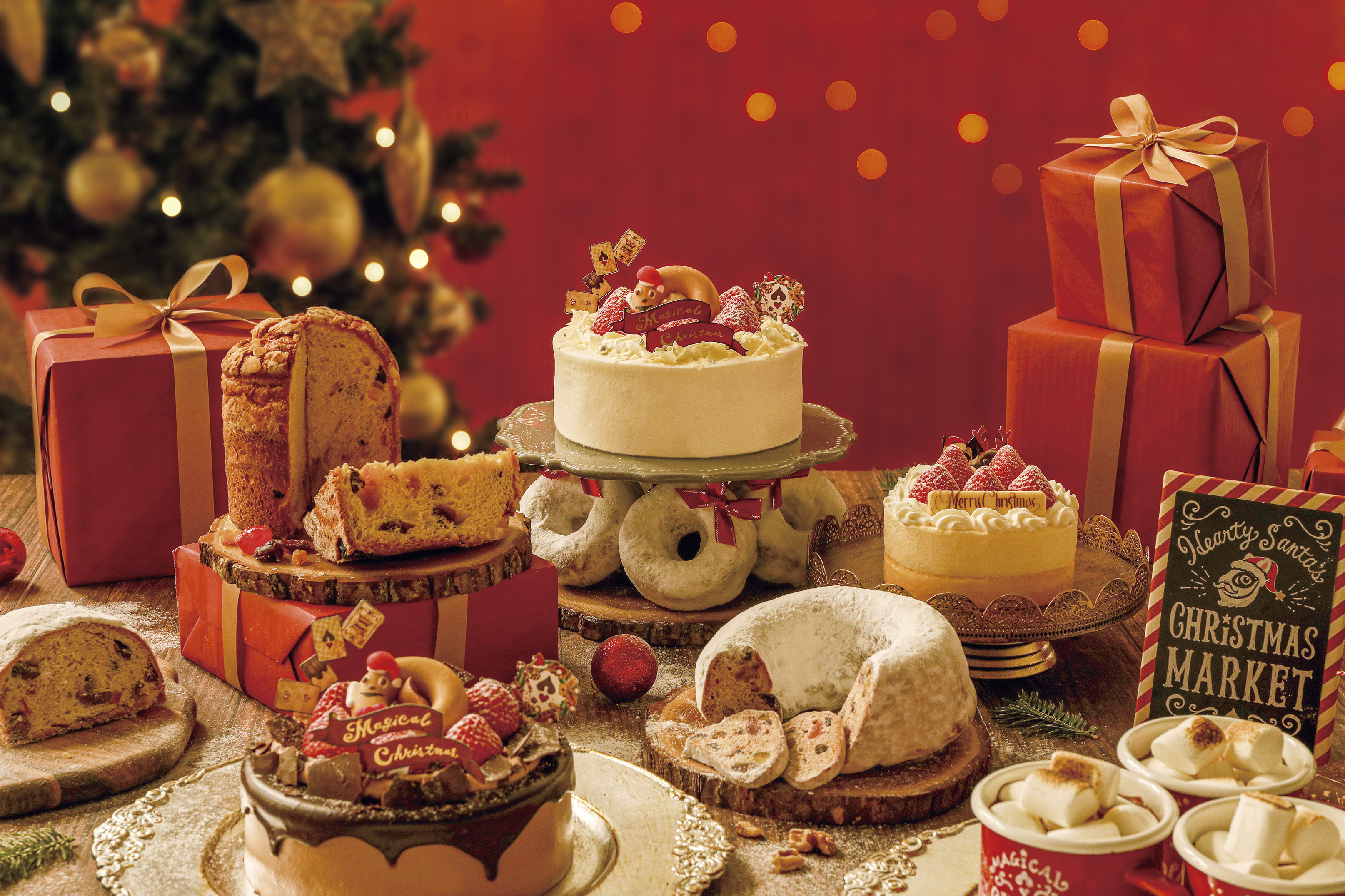 【クリスマス限定商品が勢ぞろい！】「Heart bread ANTIQUE(ハートブレッドアンティーク)」がクリスマスケーキをはじめ、パネットーネやシュトーレンを11月1日よりご予約開始のサブ画像1