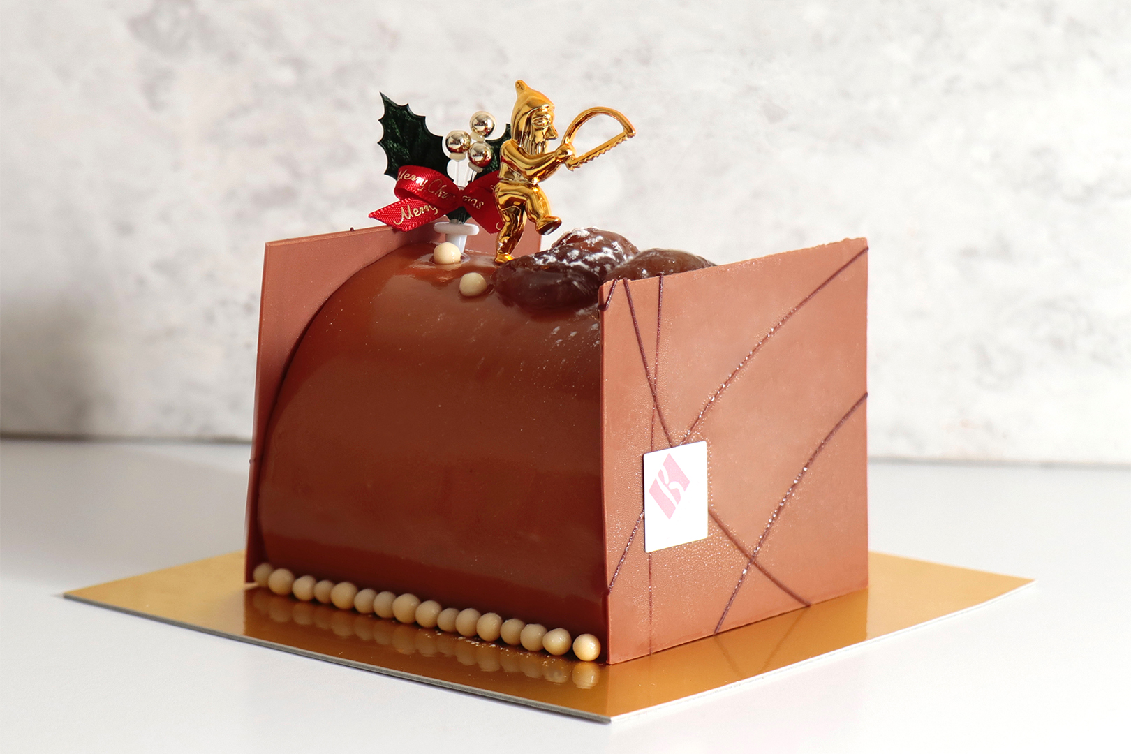 フランス・リヨンのパティシエ兼ショコラティエ、「セバスチャン・ブイエ」の華やかなクリスマスケーキ！のサブ画像5