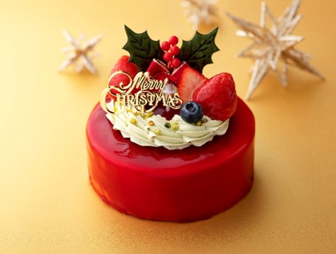 Christmas Wish ～聖夜に願いを込めて～ 2021年赤い風船クリスマスケーキのご案内のサブ画像6_ルージュピスタチオ 直径12cm 3,500円(税込)
