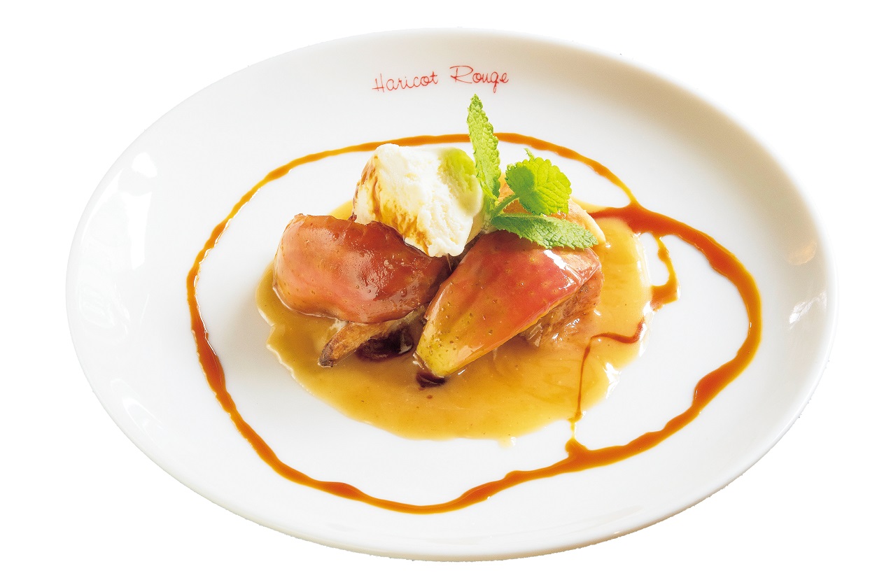 「りんごを楽しむ秋の８８日」いよいよ後半戦に突入。長野県飯綱町で10月16日より「りんごスイーツフェア」を開催！のサブ画像1_焦がしバターの焼きりんご
