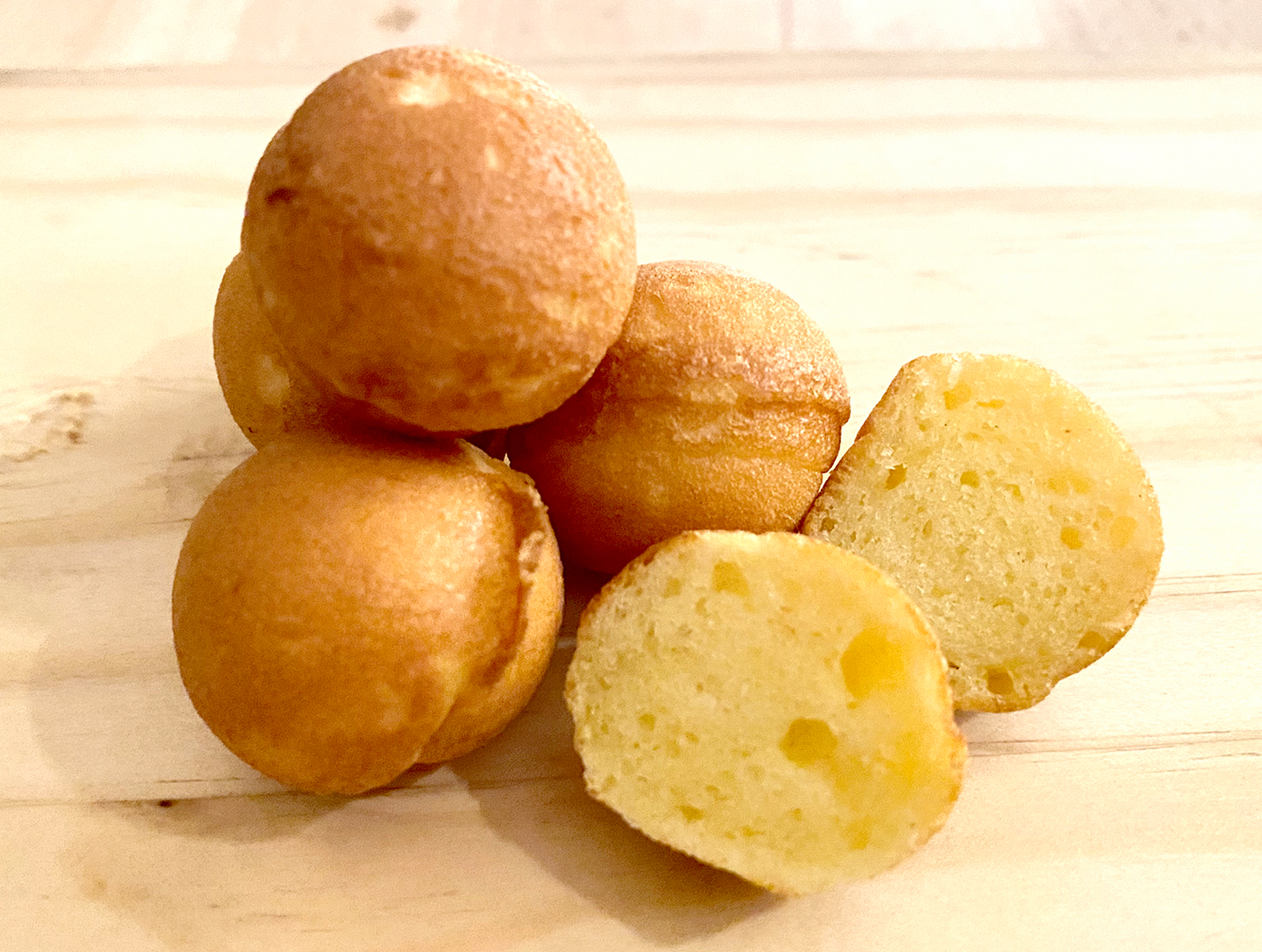 『台湾カステラ 米米（ファンファン）Cafeなんばパークス』にて発酵バターと京丹波のこだわり卵を使用した『台湾たまごベビーカステラ』が11月26日(金)より発売開始！のサブ画像8_発酵バターミルクボール 15個 ￥500　30個 ￥1,000