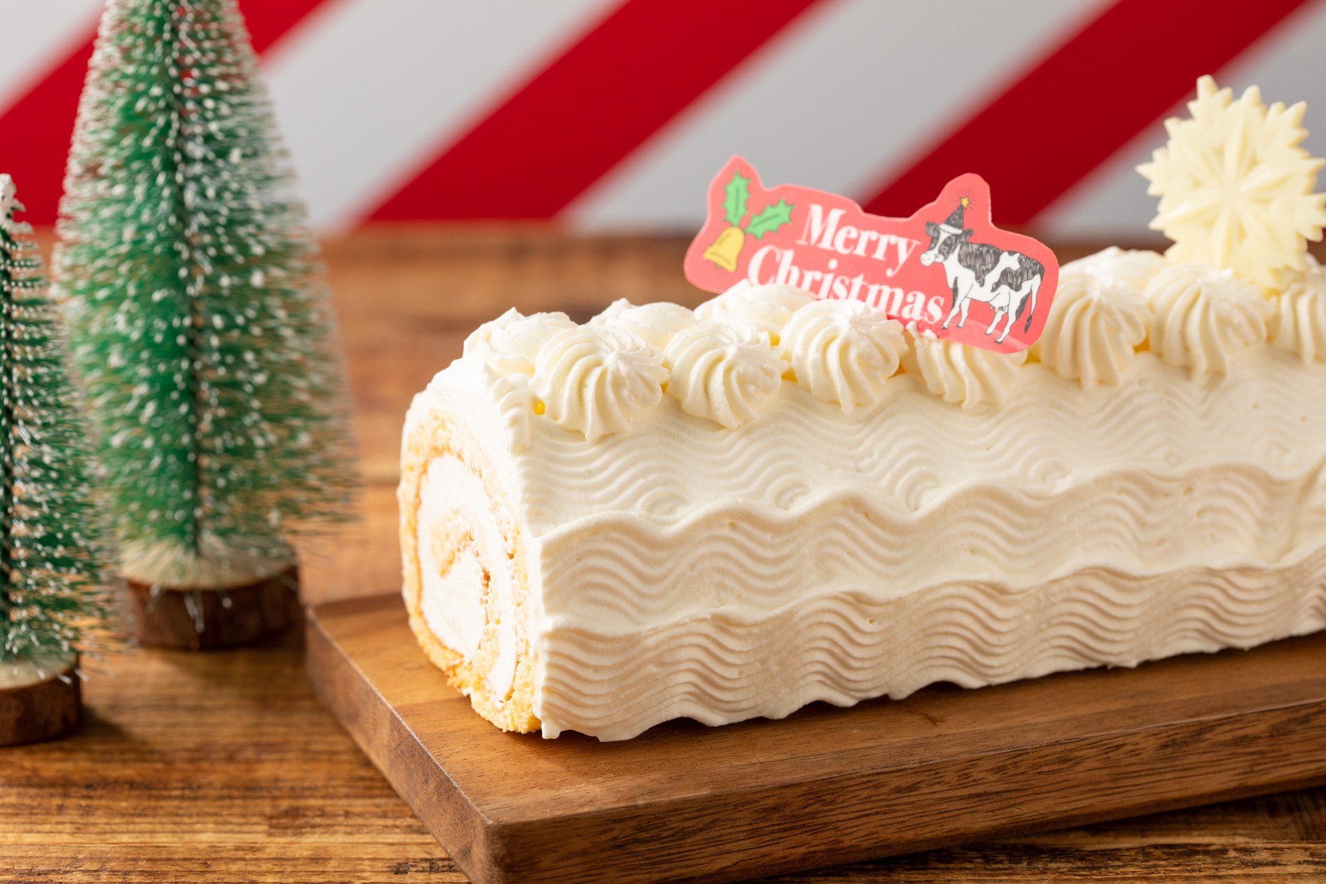 生クリーム専門店Milkのクリスマスケーキ。生クリームを贅沢に楽しむ”究極のブッシュ・ド・ノエル”11月13日より予約販売開始！のサブ画像2