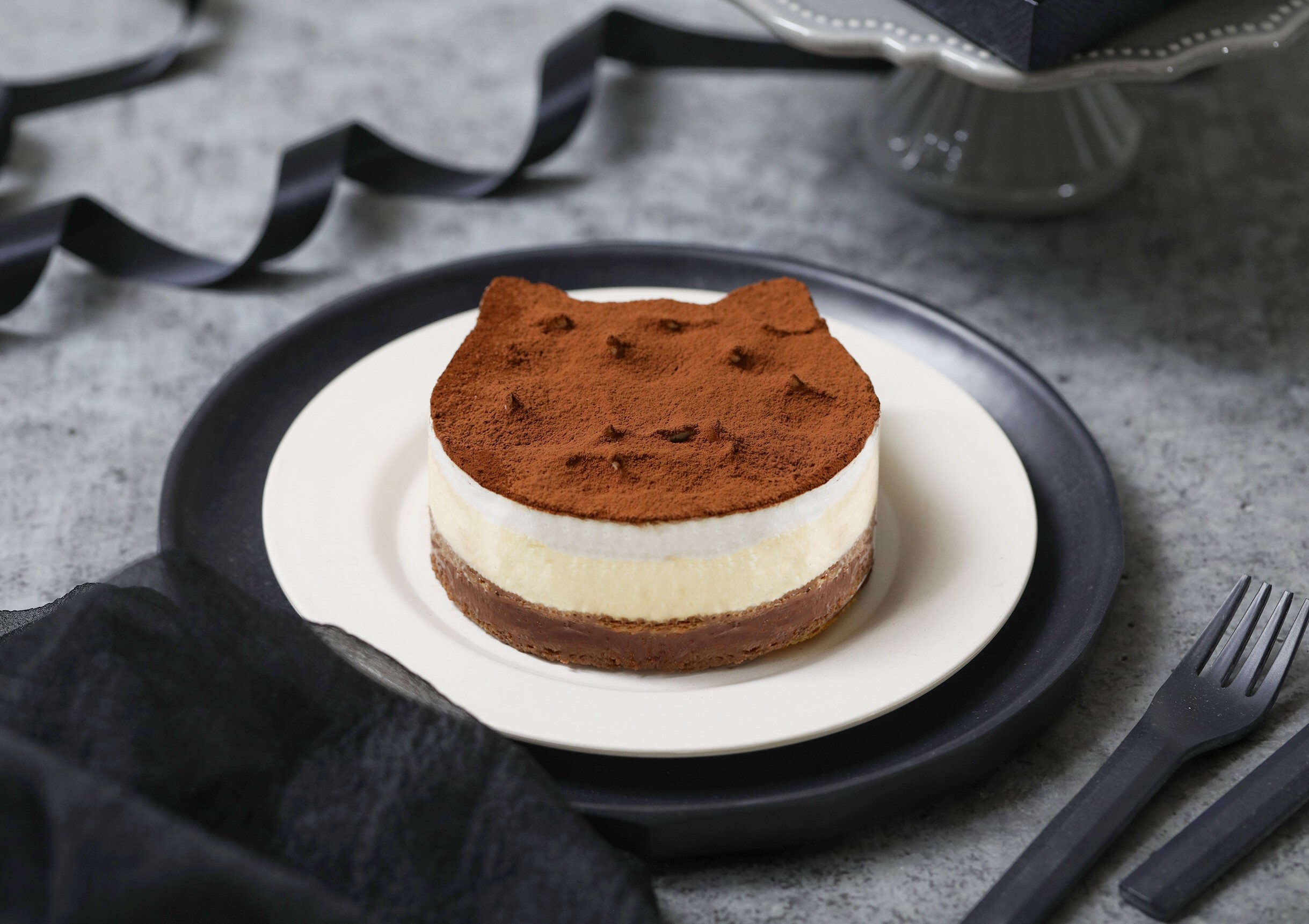 【ほっぺた落ちる黒ねこスイーツ！】ねこの形の本格チーズケーキ専門店「ねこねこチーズケーキ」にて、「にゃんチー ブラック」および「ねこねこティラミス」を販売いたします。のサブ画像3