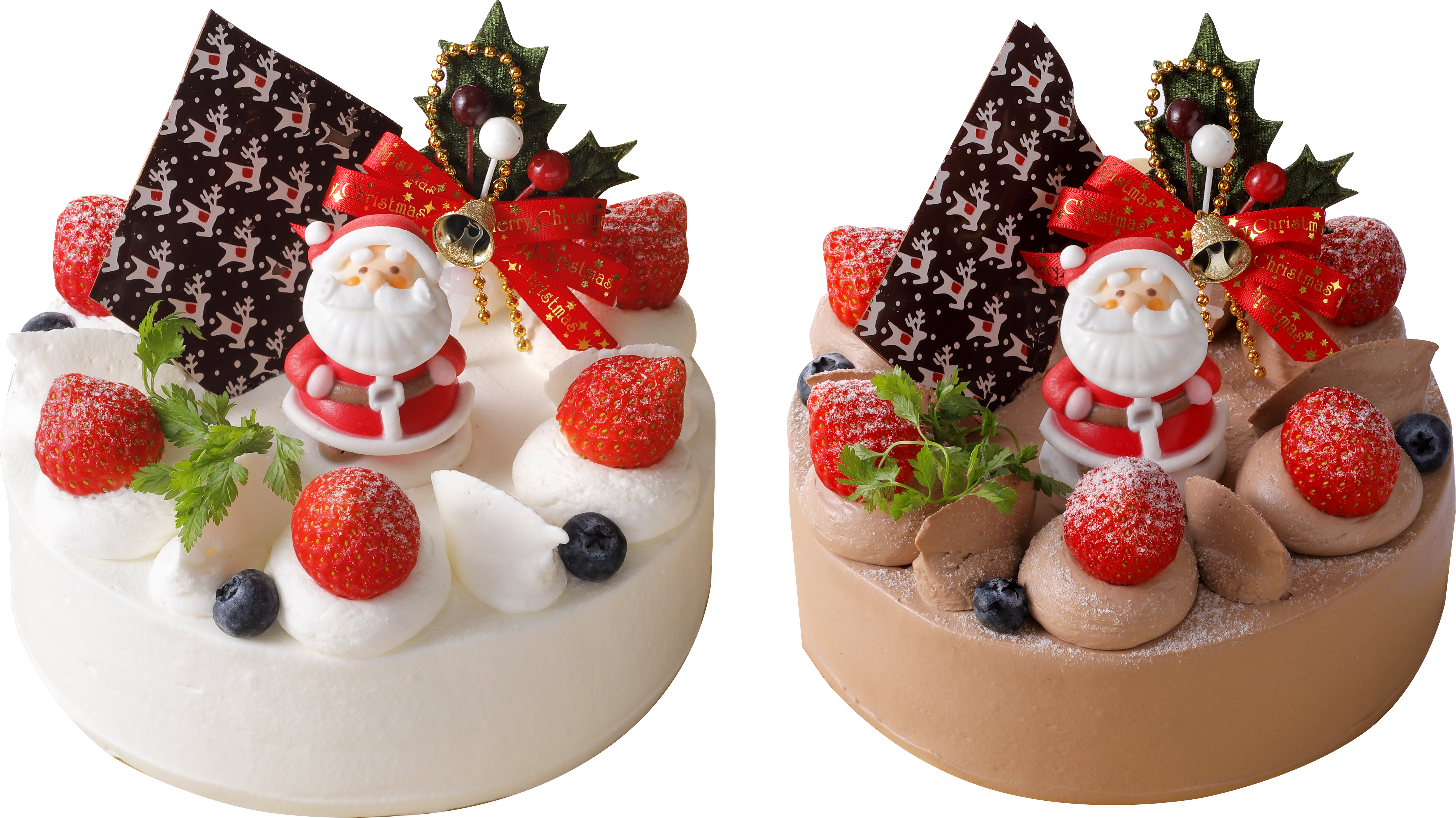 今年の冬はホテルグルメでおうちクリスマス！オードブルとケーキを販売のサブ画像2_（左から）ガトーフレーズ、ガトーフレーズ・ショコラ