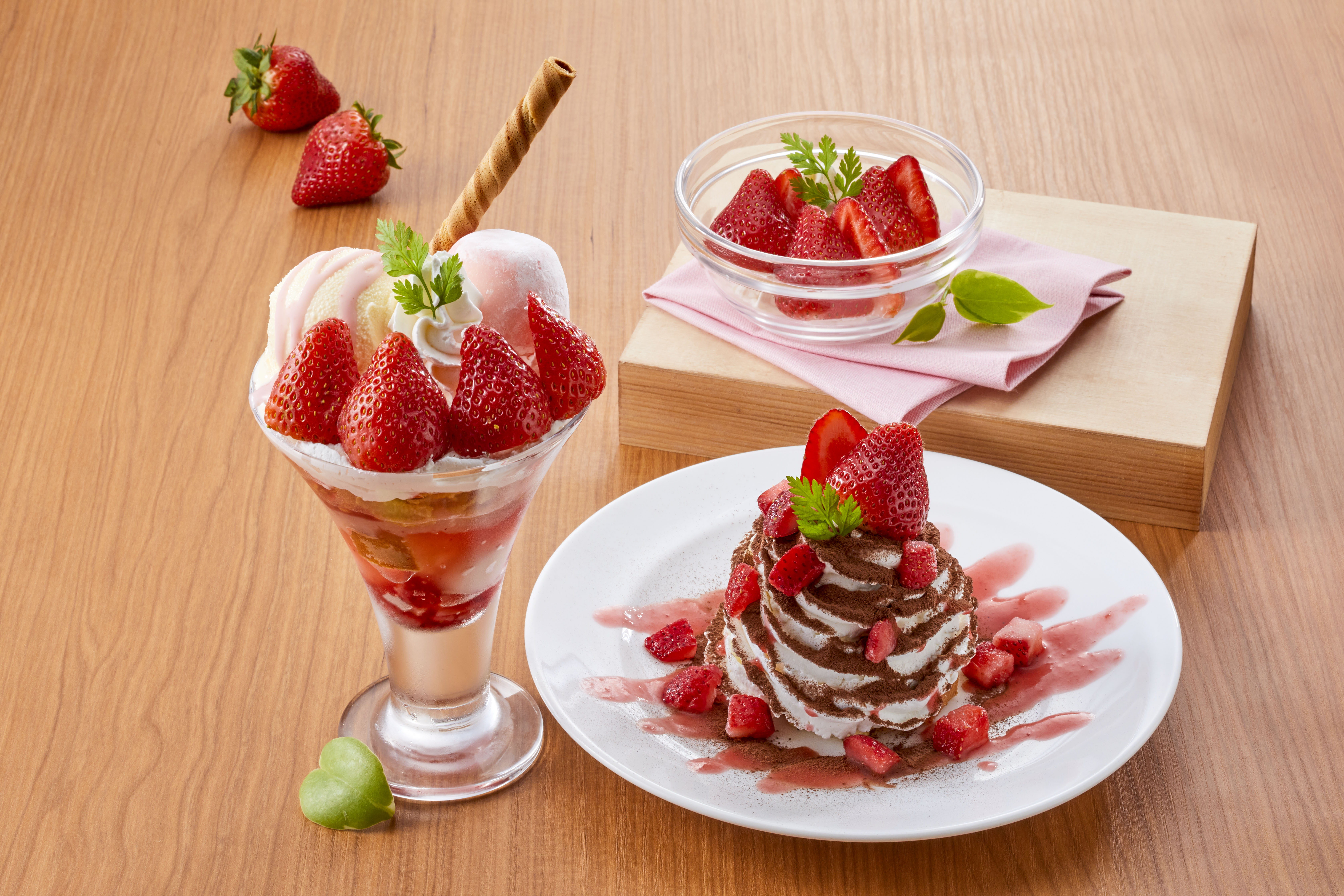 和食さと 　やってきました!! 『苺』を使った６種類のデザートが新登場!!のサブ画像2