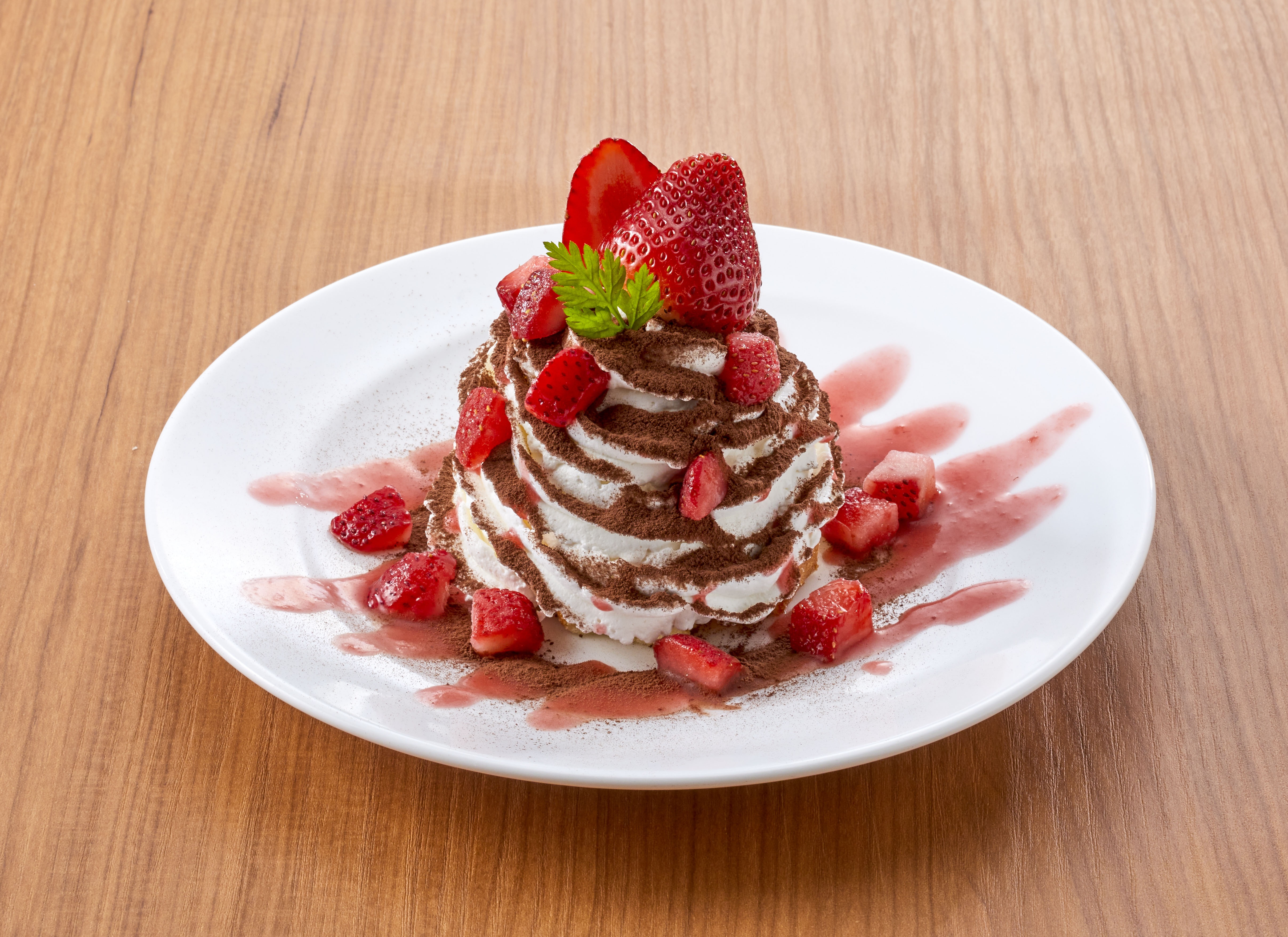 和食さと 　やってきました!! 『苺』を使った６種類のデザートが新登場!!のサブ画像5_ストロベリーマウンテン