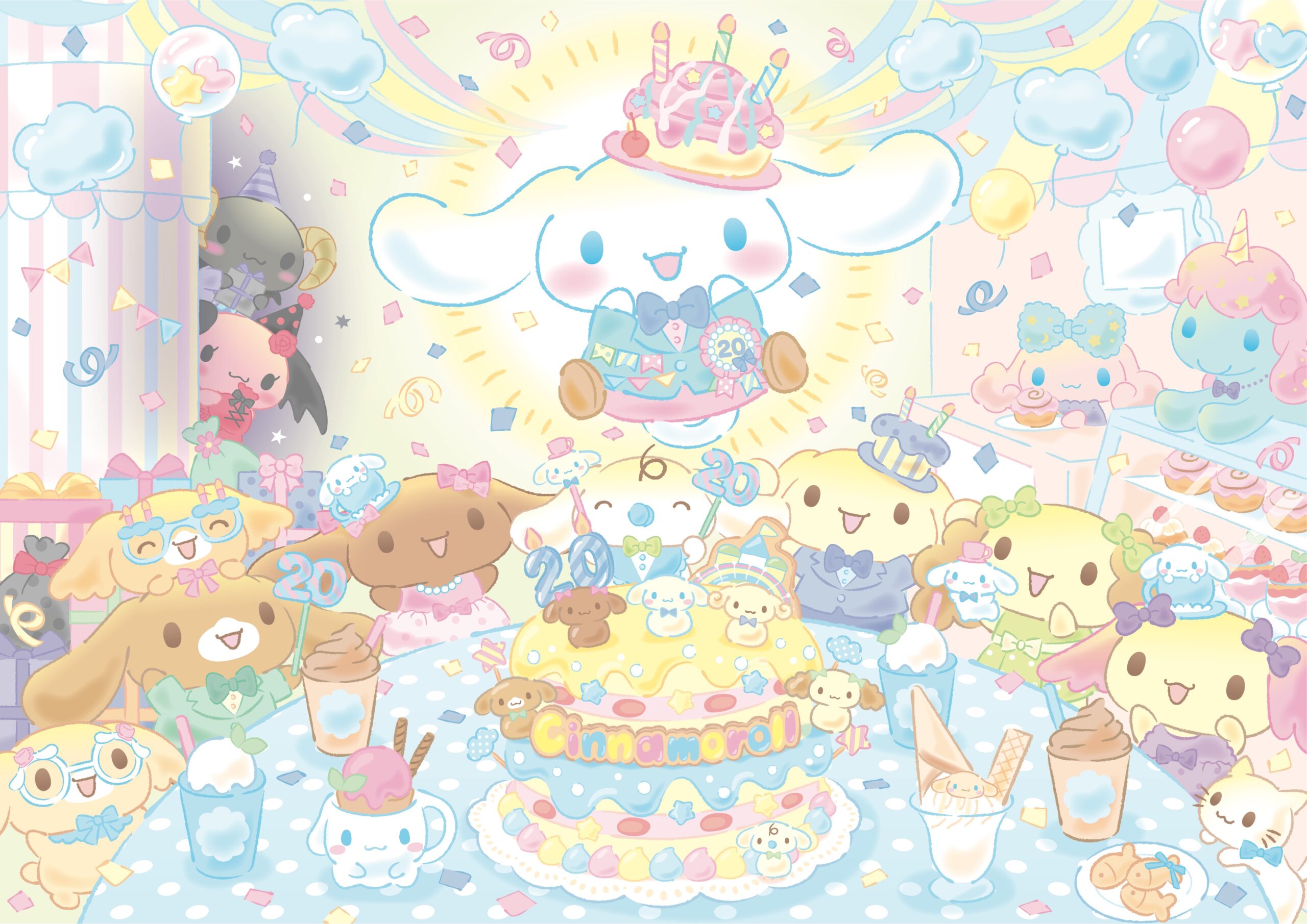 サンリオピューロランドでは「Cinnamoroll 20th Anniversary Party」を開催します - SWEETS TIMES