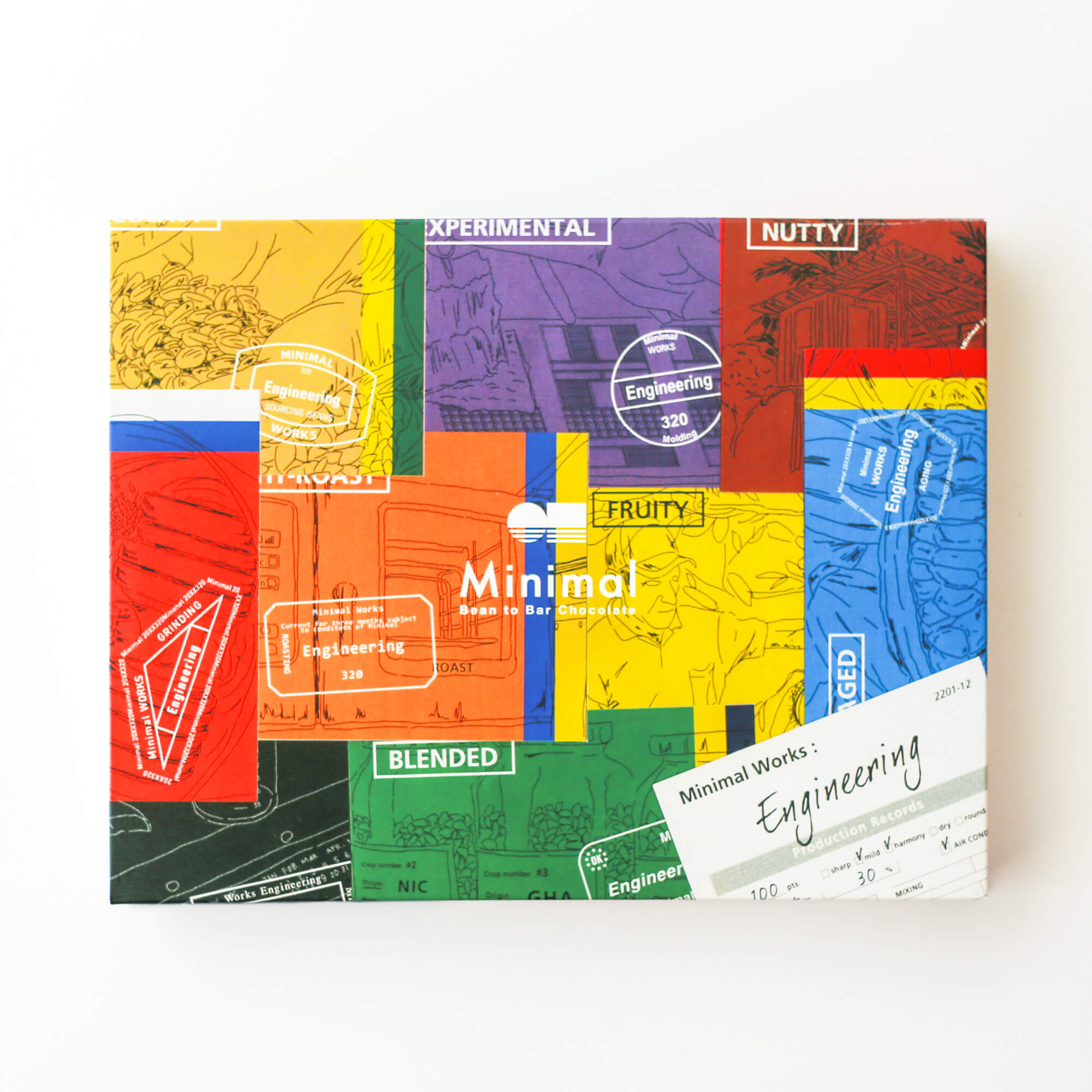 9種類のチョコレートをマニアックに食べ比べ！職人たちの作品集(Works)であり、ギフトにもおすすめのアソートセット。限定商品「Minimal Works : Engineering」1/20発売のサブ画像2