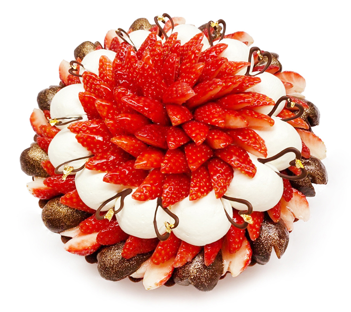 恋が実りますように！いちご「恋みのり」を使用したカフェコムサのバレンタインケーキのサブ画像2_＜店頭販売ケーキ＞
