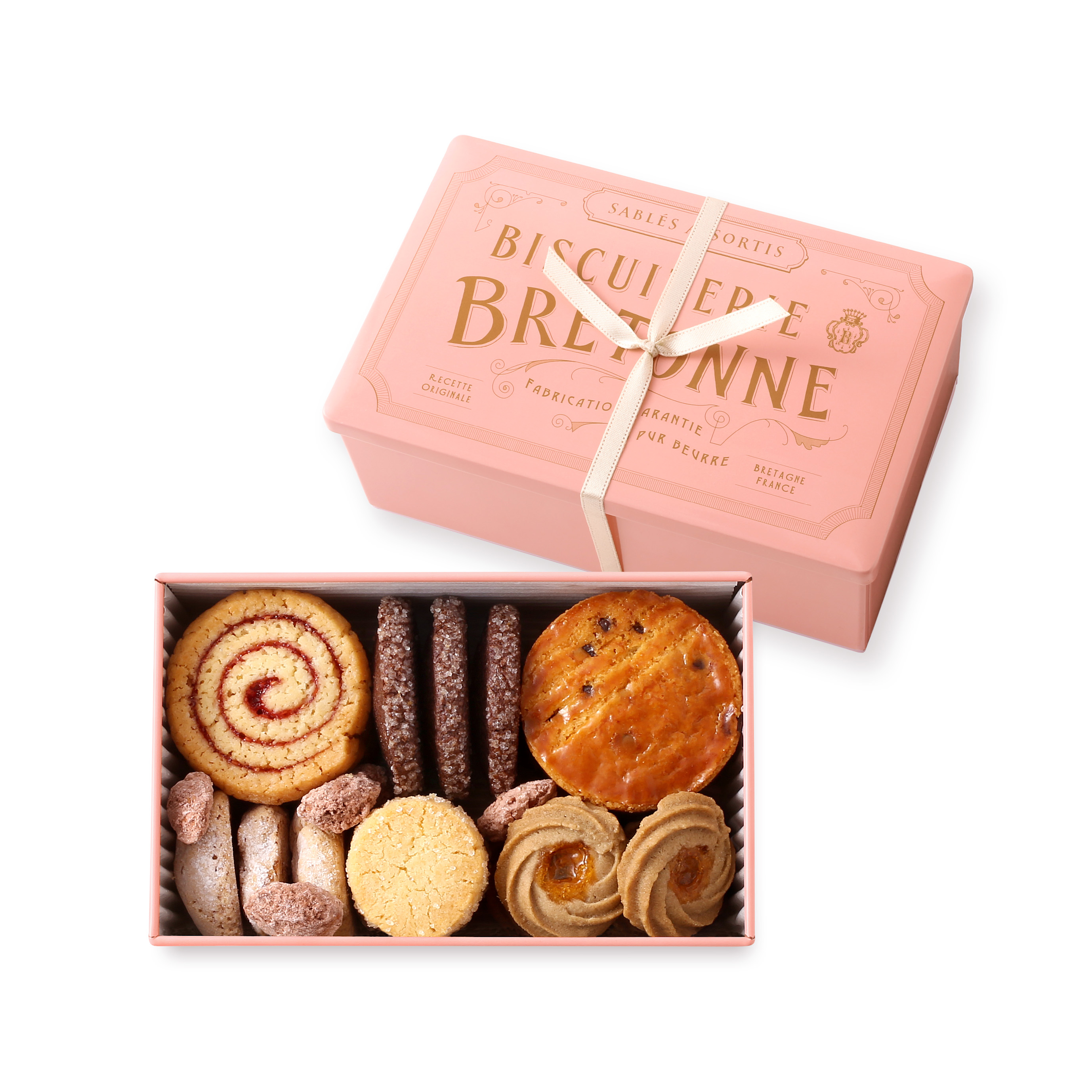 2022 ブルトンヌのバレンタイン・ホワイトデーギフト焼き菓子専門店「ビスキュイテリエ ブルトンヌ」毎年完売の2月3月限定のクッキー缶“ピンク缶”が、2色になって登場！のサブ画像4