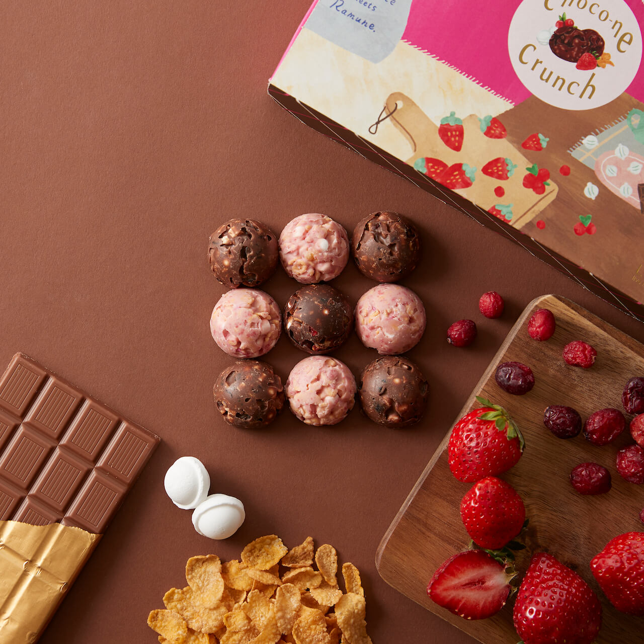 奈良発のラムネ×チョコ専門ブランドが、新商品のチョコクランチなど2022年バレンタインラインナップを販売開始！のサブ画像2