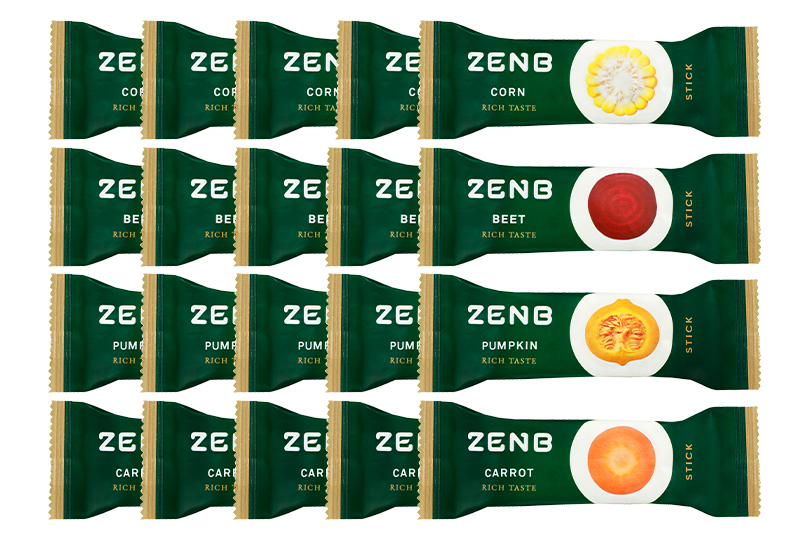 濃厚な味わいのまるごと野菜スイーツ「ZENB STICK リッチテイスト」新発売のサブ画像10