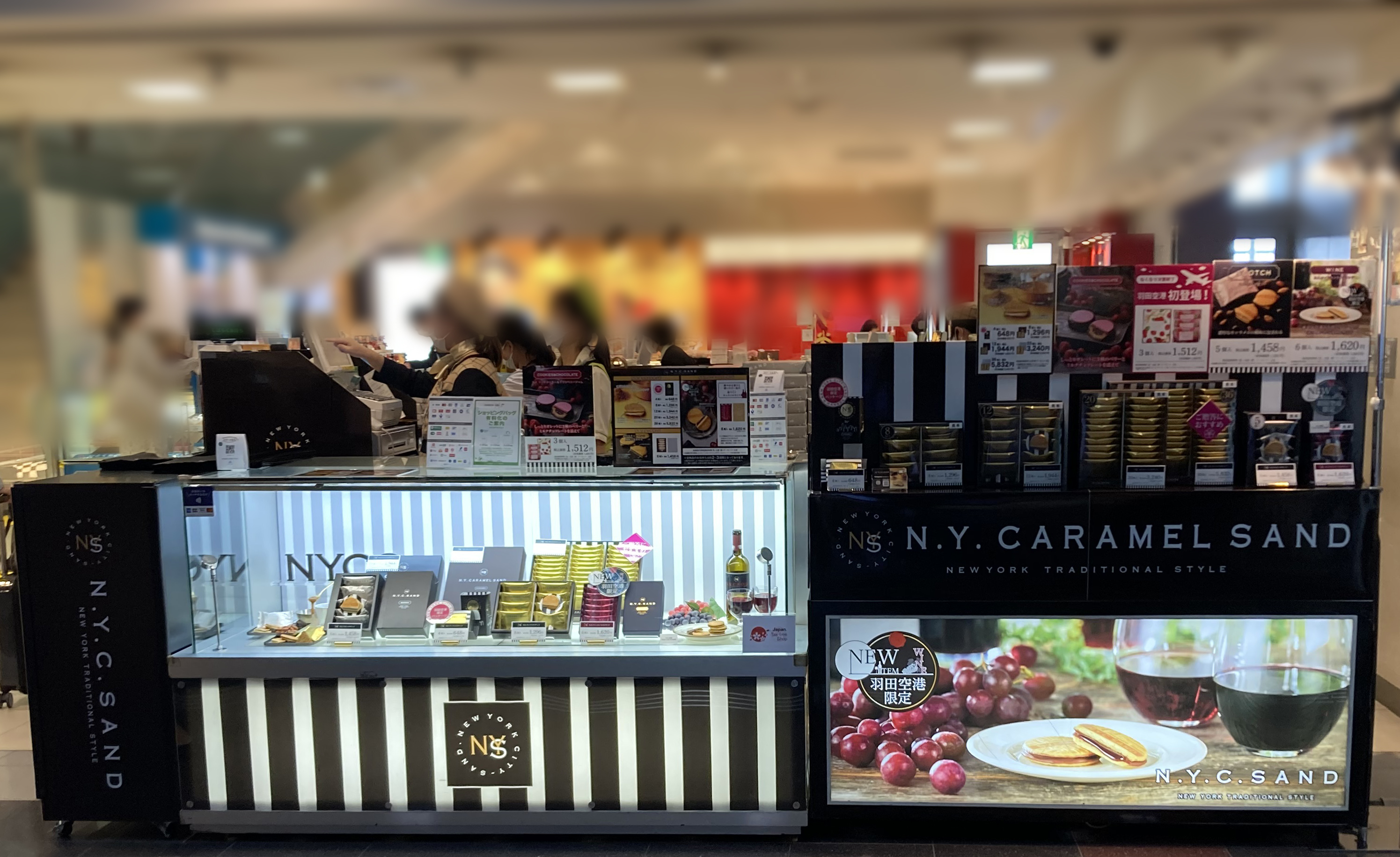 〈N.Y.C.SAND〉より羽田空港売店限定！華やかな香りと深いルビー色の「N.Y.ワインキャラメルサンド」新発売！のサブ画像4