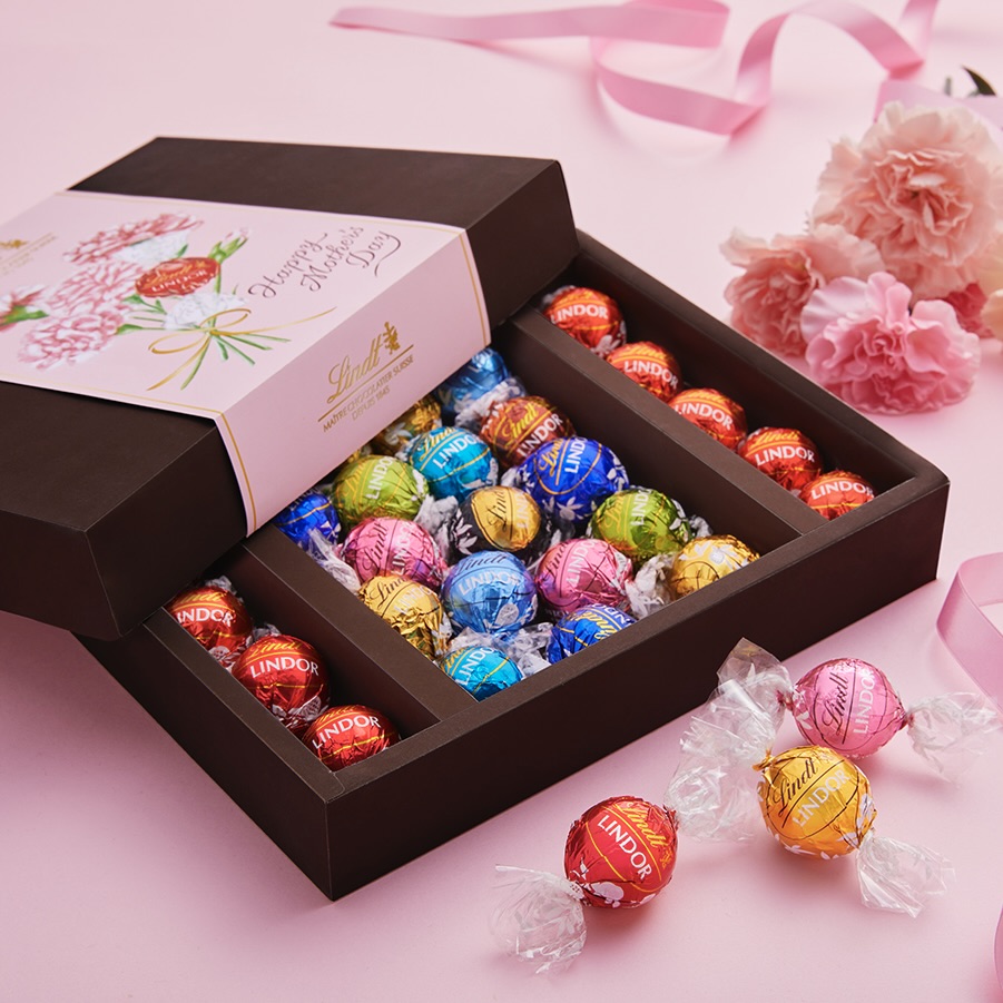 プレミアムチョコレート リンツの『母の日 コレクション』が4月17日より販売！同日よりチョコレート尽くしのジェラート「クレマジェラータ」も新登場のサブ画像2