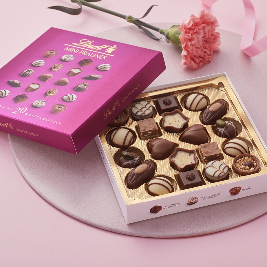 プレミアムチョコレート リンツの『母の日 コレクション』が4月17日より販売！同日よりチョコレート尽くしのジェラート「クレマジェラータ」も新登場のサブ画像4