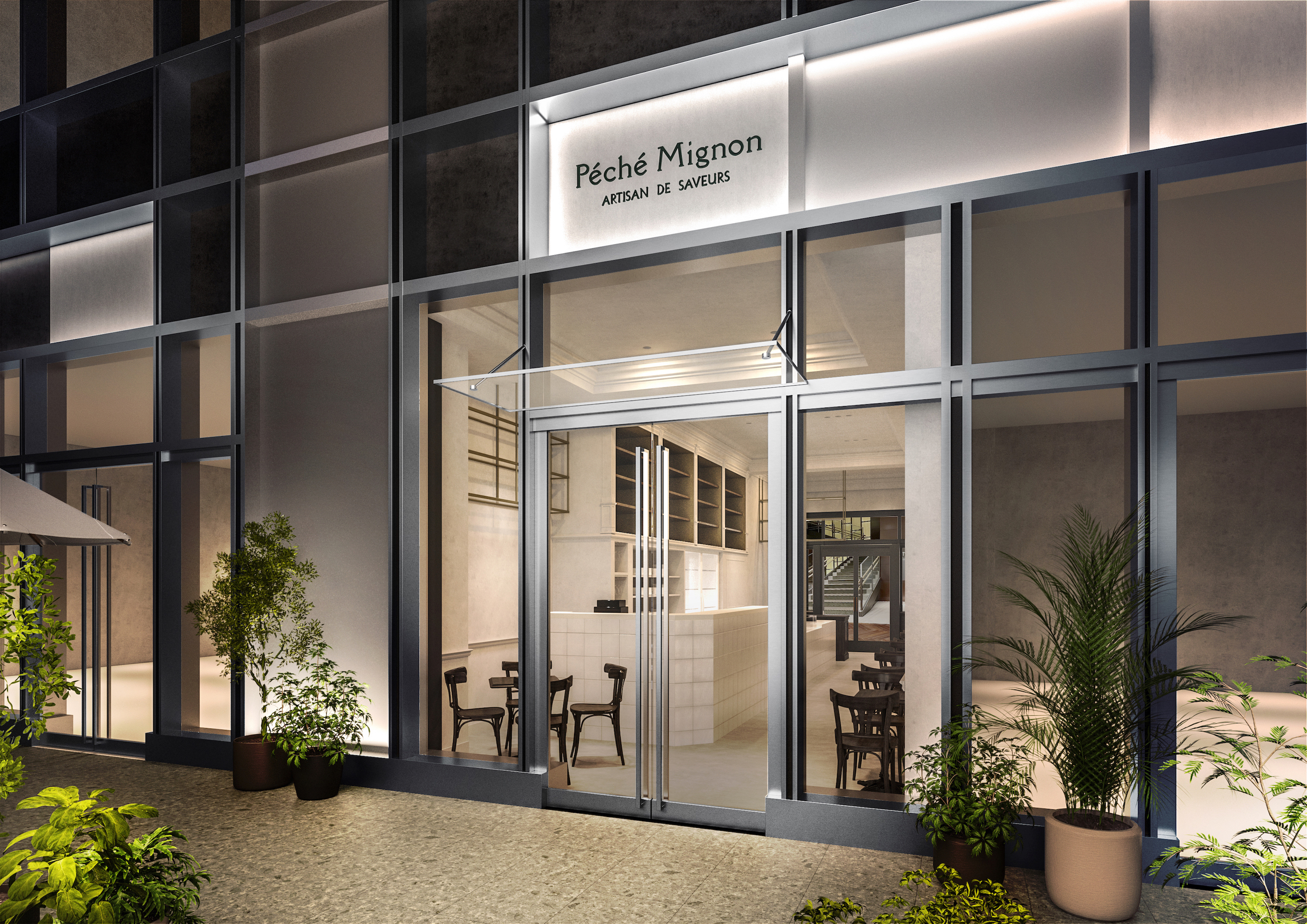 フランス焼菓子の専門店「ペシェミニヨン アルティザン ドゥ サヴール」が2023年6月14日(水)より東京・新丸ビルにオープン。のサブ画像1_店舗外観イメージ