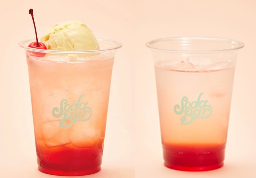 ビーズインターナショナルが運営するソーダ専門店『SODA BAR』の大人気フルーツシリーズから期間限定で”レトロ可愛いソーダ”が新発売のサブ画像2
