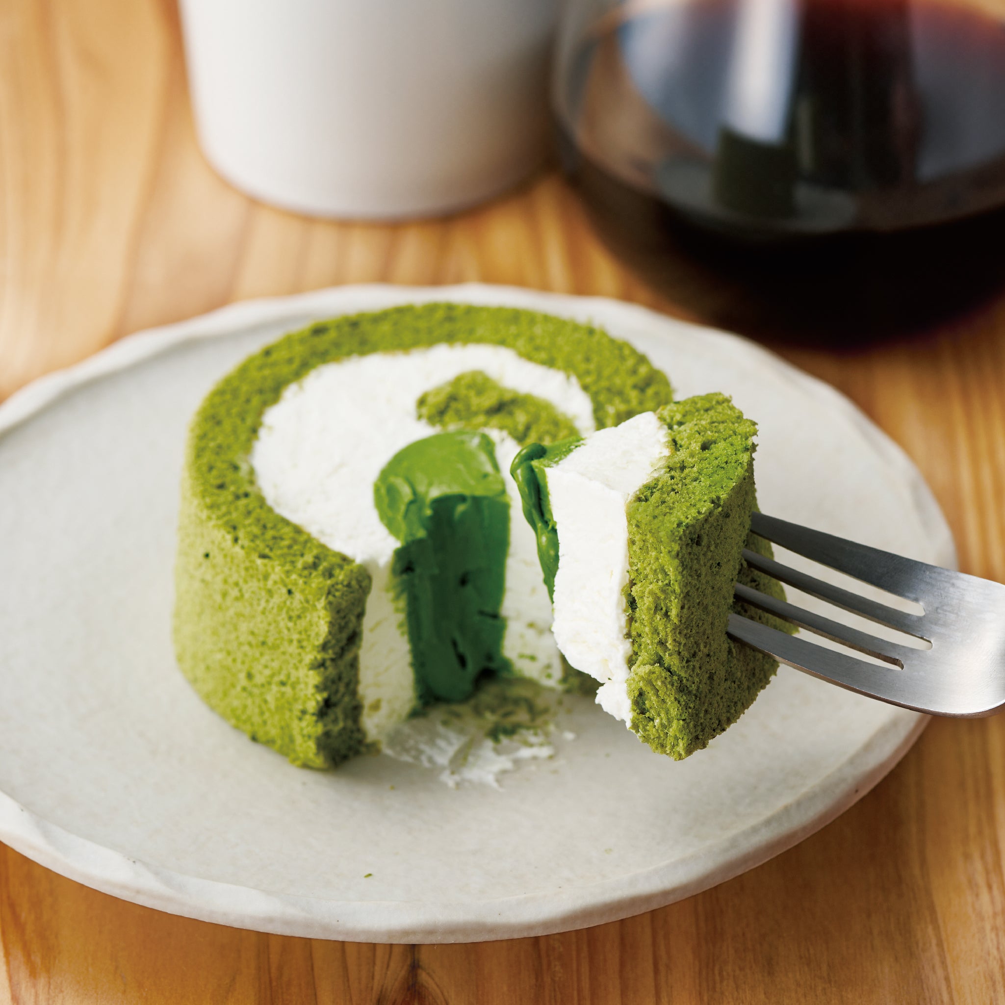 【nana's green tea】公式オンラインストアがグランドオープン！のサブ画像4_抹茶ロールケーキ