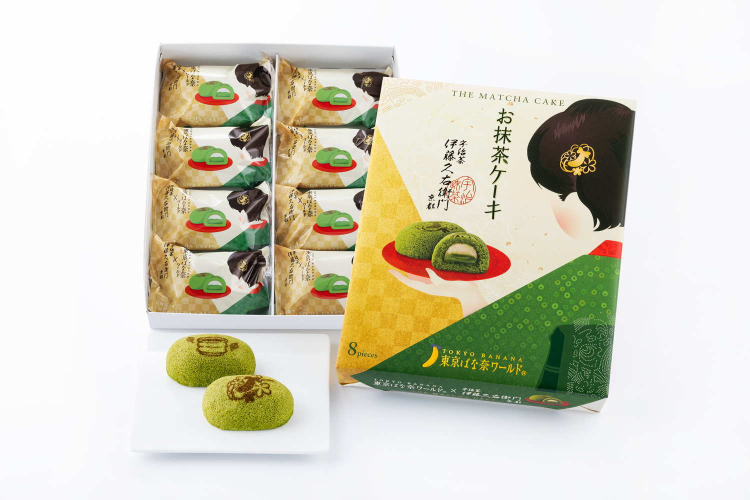 東京ばな奈と伊藤久右衛門が初コラボ！新しい日本土産として「お抹茶ケーキ」誕生。訪日外国人の方へ向けて国際空港限定で登場のサブ画像5