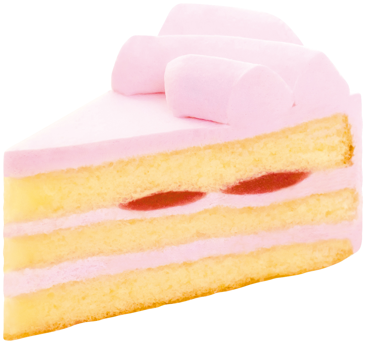 不二家初！ ケーキが24時間、365日楽しめる！冷凍スイーツ自動販売機「FUJIYA CAKE’s STAND」のサブ画像3_あまおう苺ケーキ
