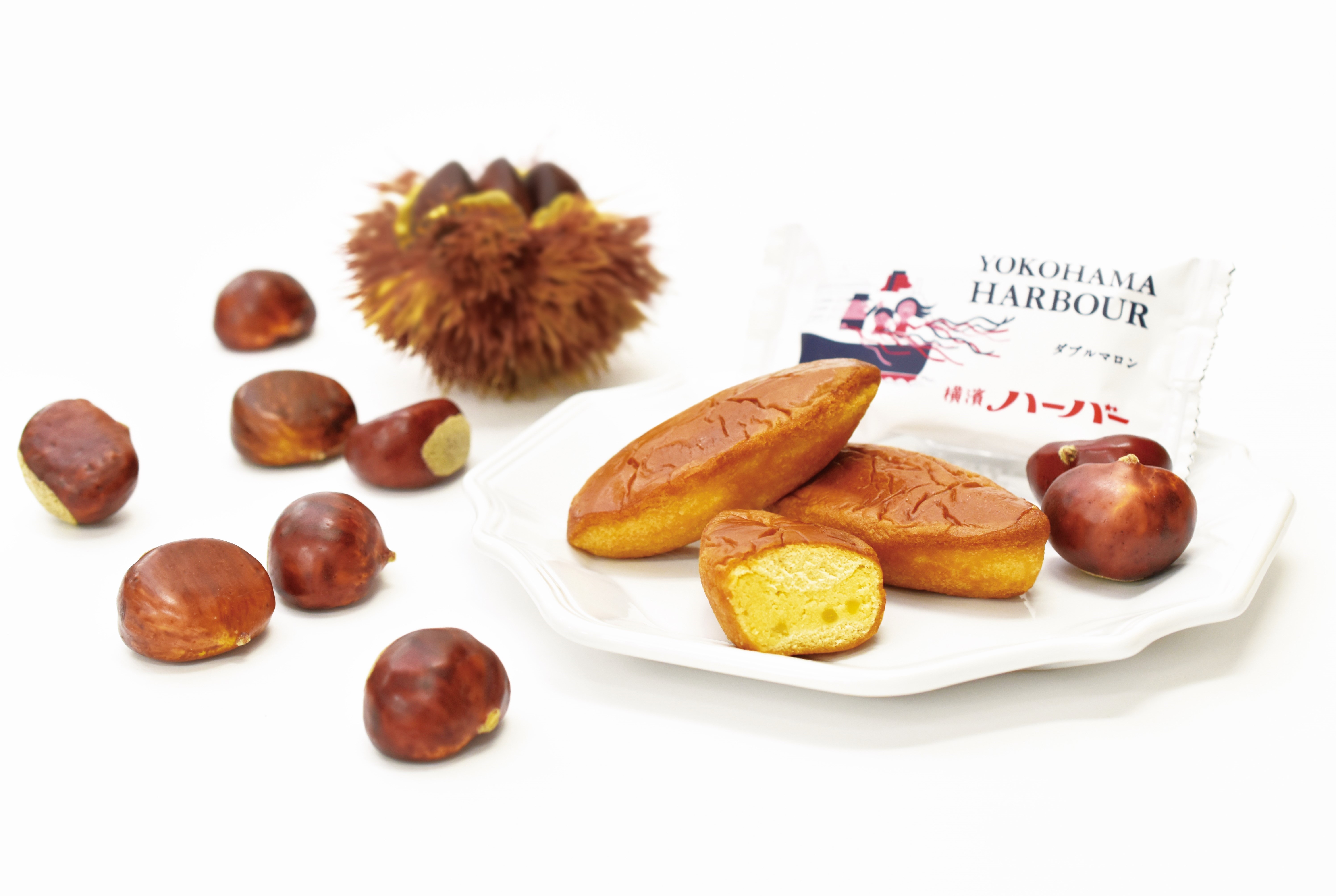 【JAF神奈川】横浜を代表する銘菓「ありあけ」と「鎌倉レ・ザンジュ」がJAF会員優待施設になりました。のサブ画像1_ブランドを代表する「横濱ハーバー　ダブルマロン」