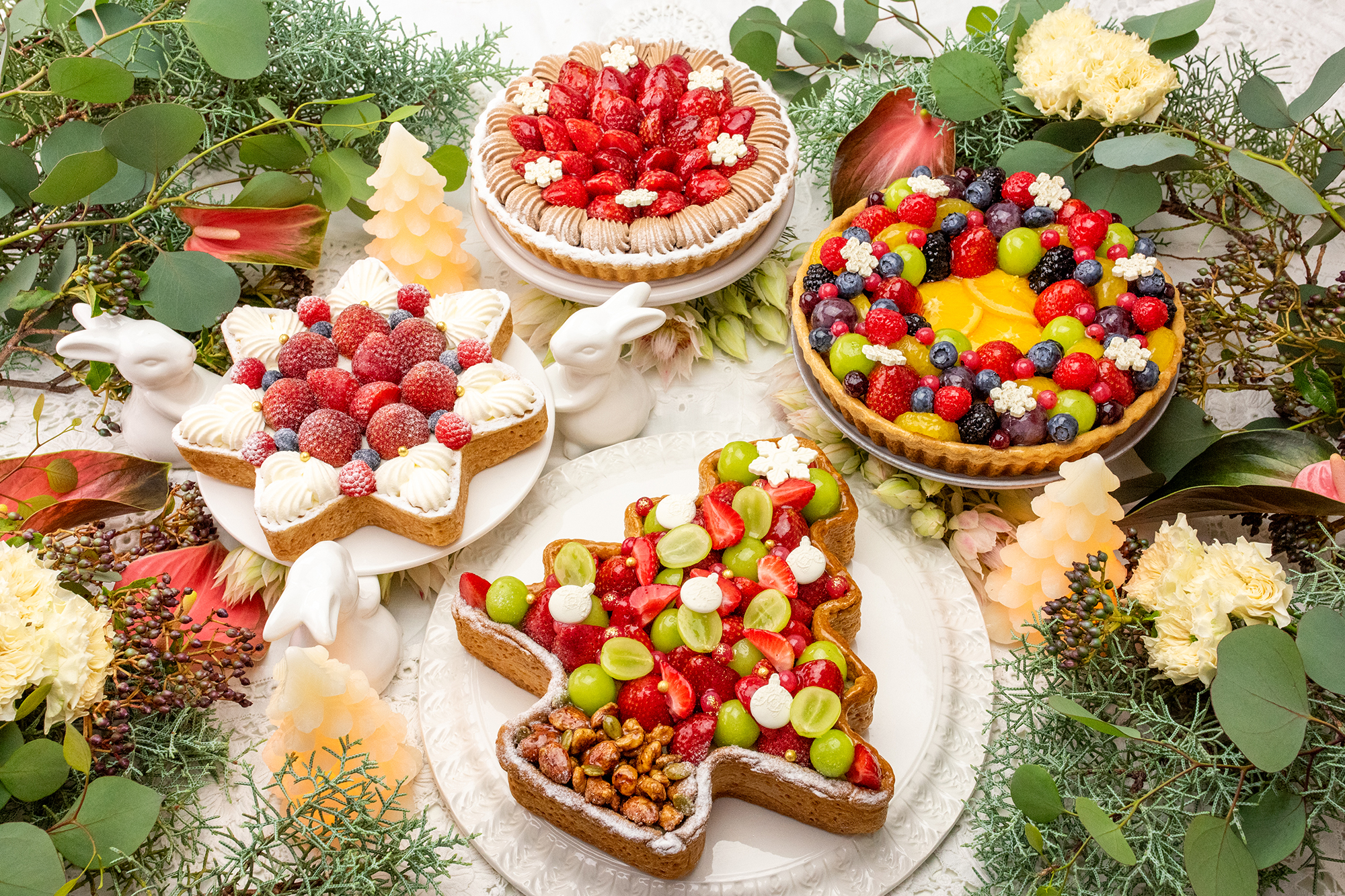【キル フェ ボン】「クリスマスケーキ2023」1年に1度の特別な日を華やかに彩る全4種類のクリスマスケーキのサブ画像1