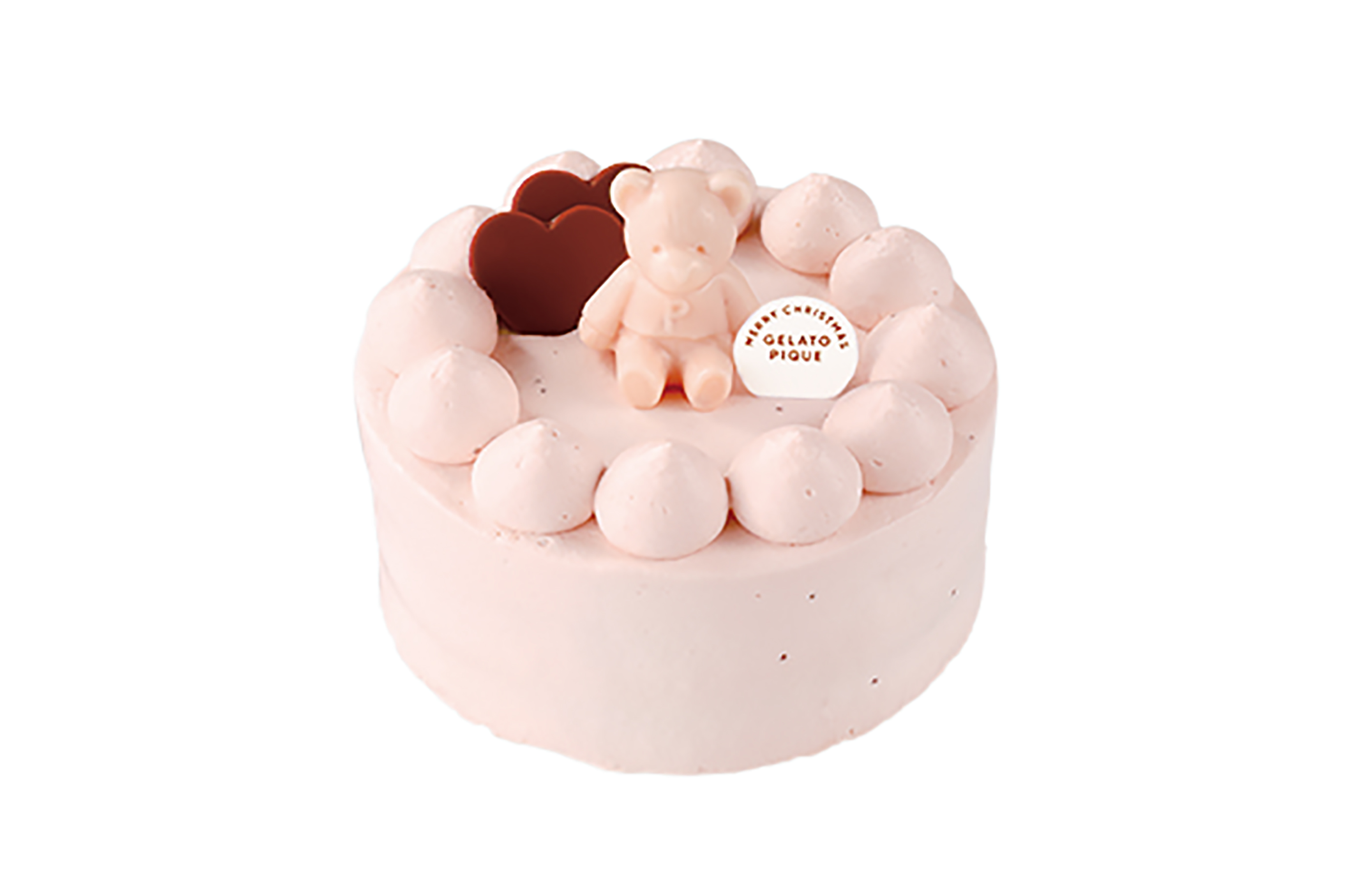 「gelato pique(ジェラート ピケ)」のクリスマスケーキ第4弾はピンクが主役！ピンクの