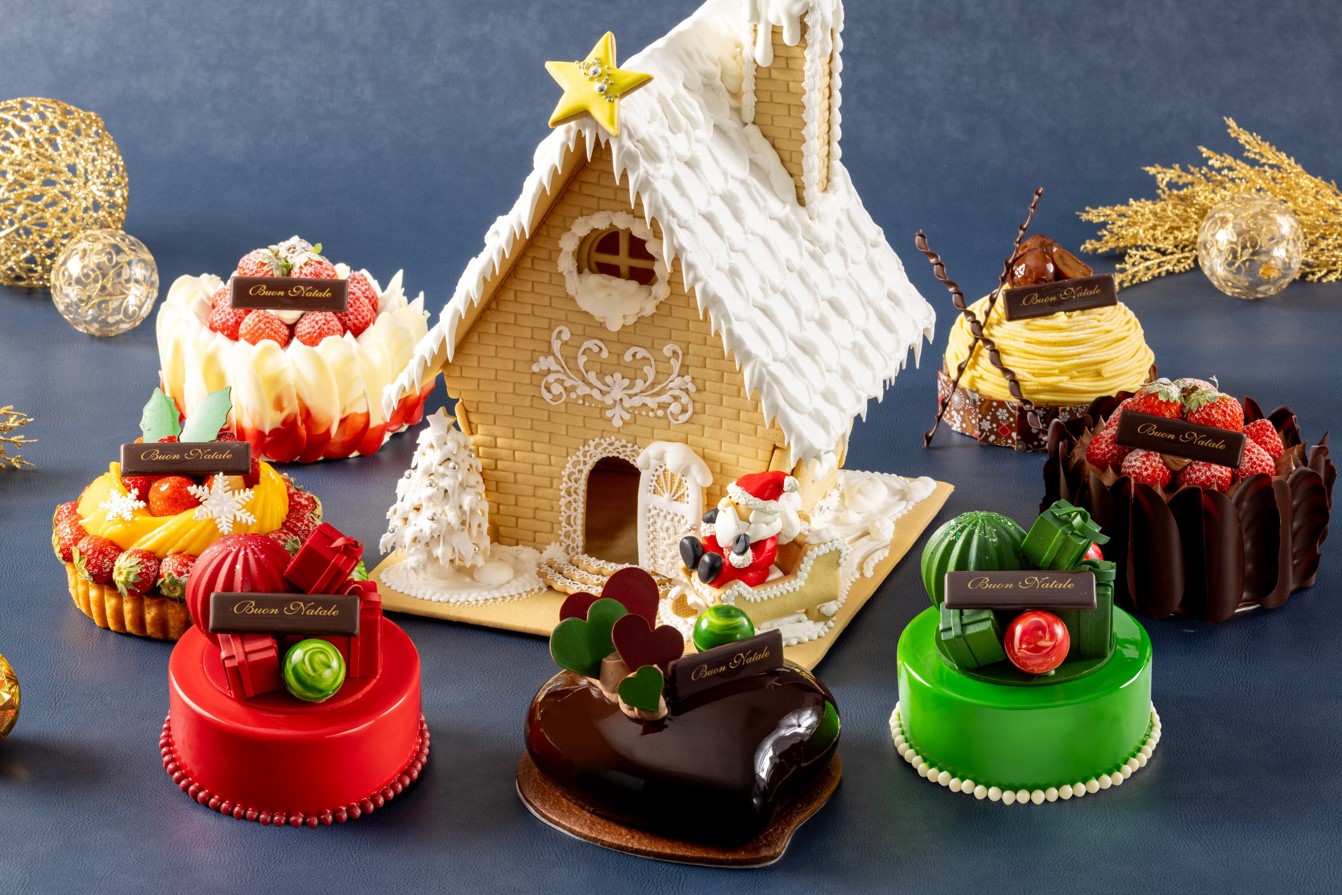 ホリデーテーマ“Grand Love（大きな愛）“を表現したハート型のチョコレートケーキ、 赤と緑のクリスマスカラーケーキなど8種類のクリスマスケーキが登場！のサブ画像1