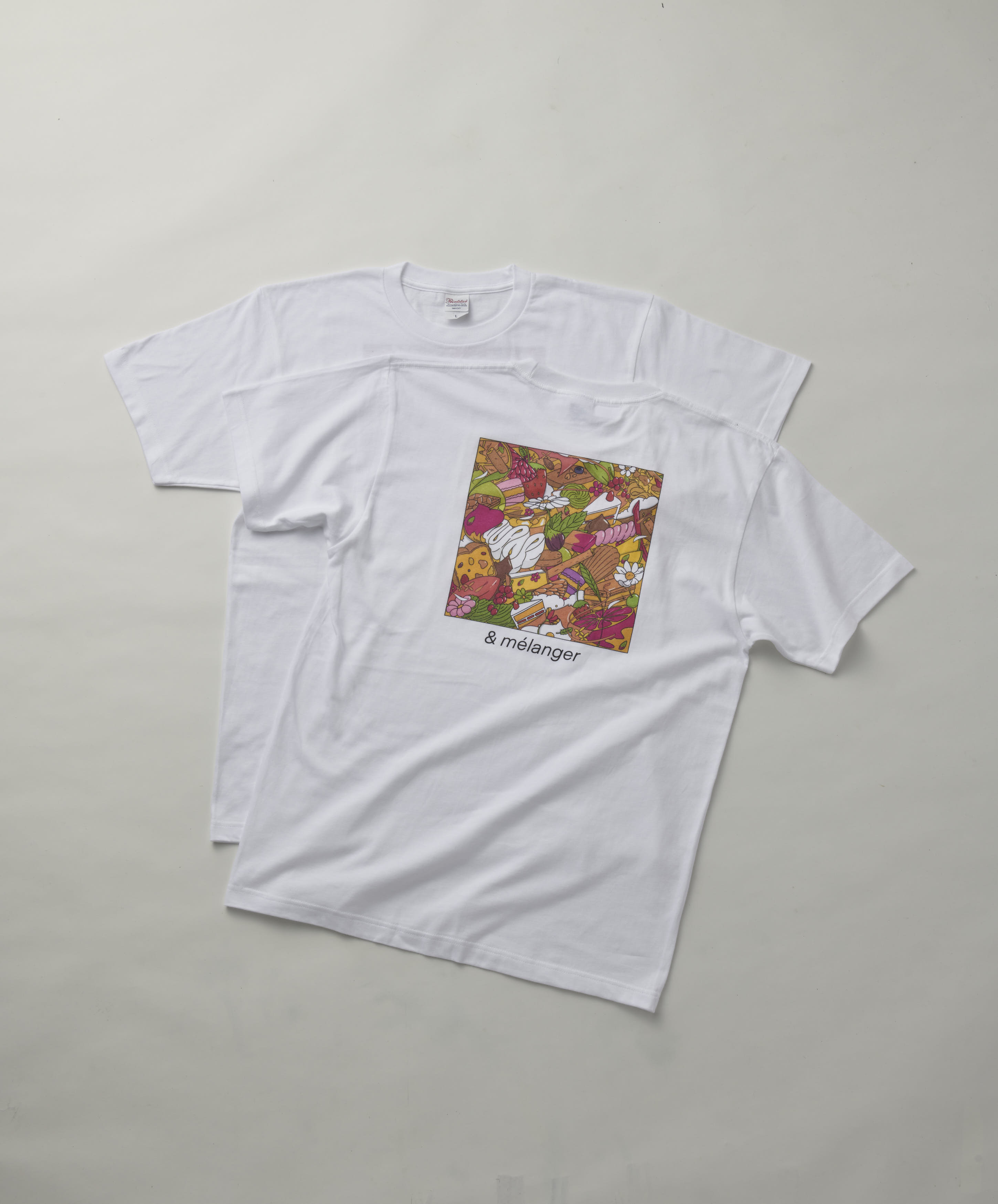 有名パティシエによる夢のコラボ企画 「& mélanger（エ メランジェ）」を9月27日から開催のサブ画像8_「& mélanger（エ メランジェ）」オリジナルデザインTシャツ