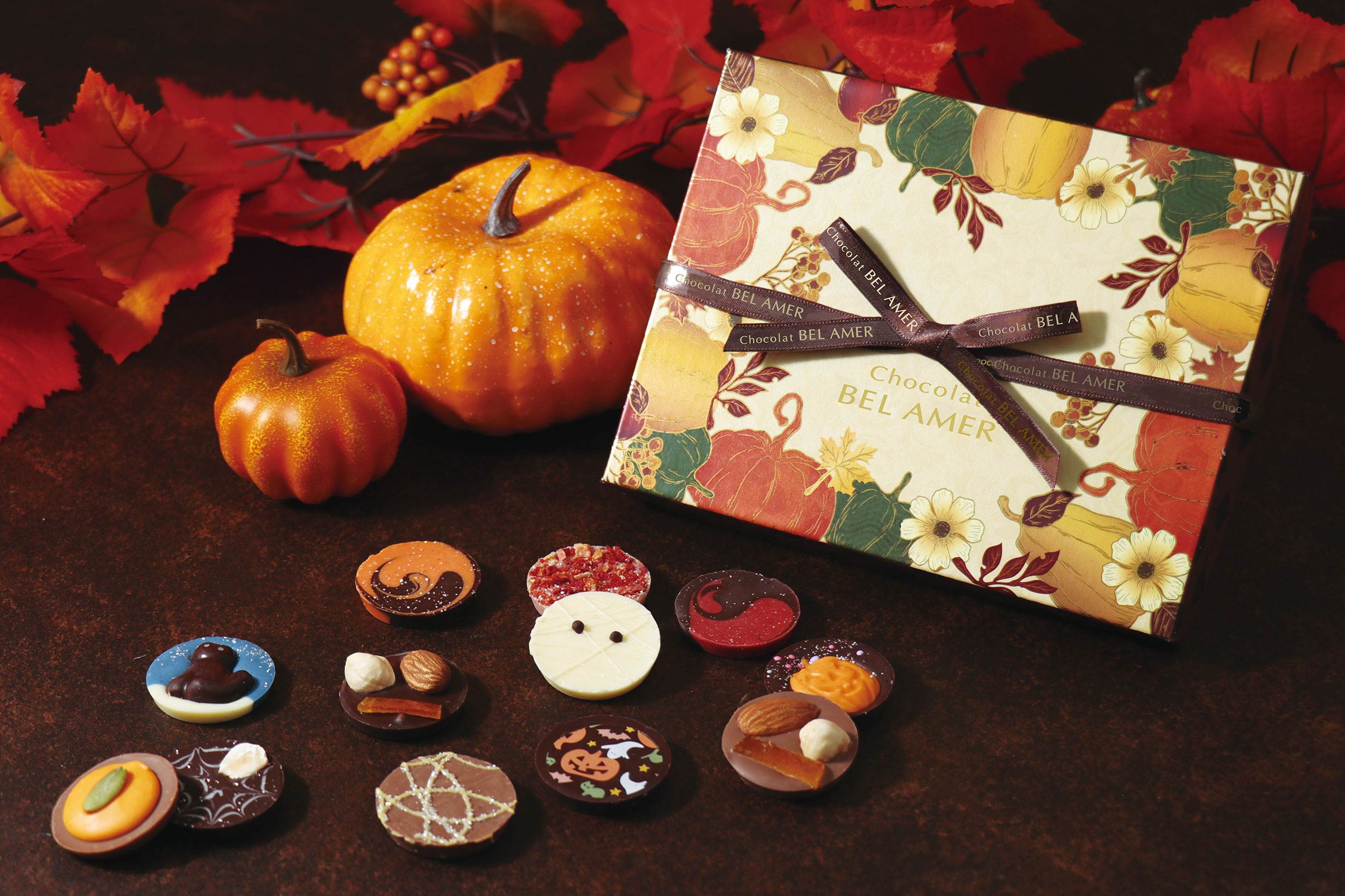 ハロウィンの人気者が勢ぞろい！かぼちゃを主役に秋の味覚をおいしく、かわいく仕上げた期間限定コレクションがショコラ専門店「ベルアメール」より登場しますのサブ画像5