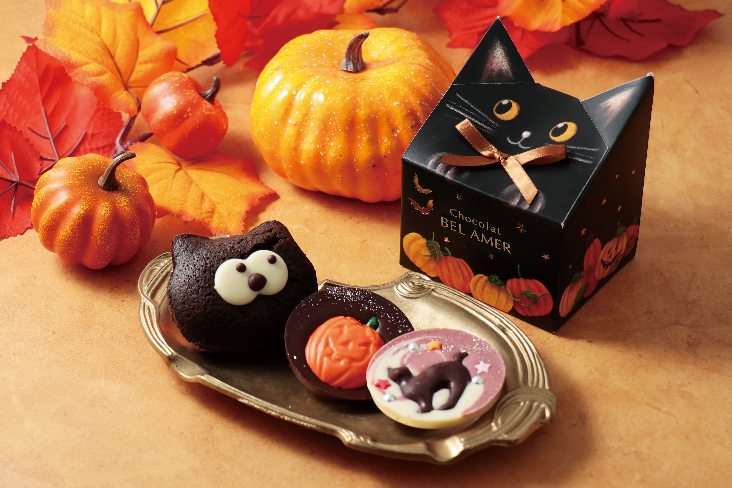 ハロウィンの人気者が勢ぞろい！かぼちゃを主役に秋の味覚をおいしく、かわいく仕上げた期間限定コレクションがショコラ専門店「ベルアメール」より登場しますのサブ画像7