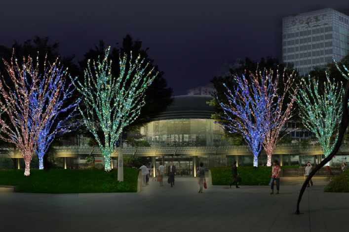 ＜六本木ヒルズクリスマス情報 第1弾＞80万灯ものLEDが輝く「けやき坂イルミネーション」が点灯！『Roppongi Hills Christmas 2023』開催のサブ画像3_「66プラザイルミネーション」（イメージ）