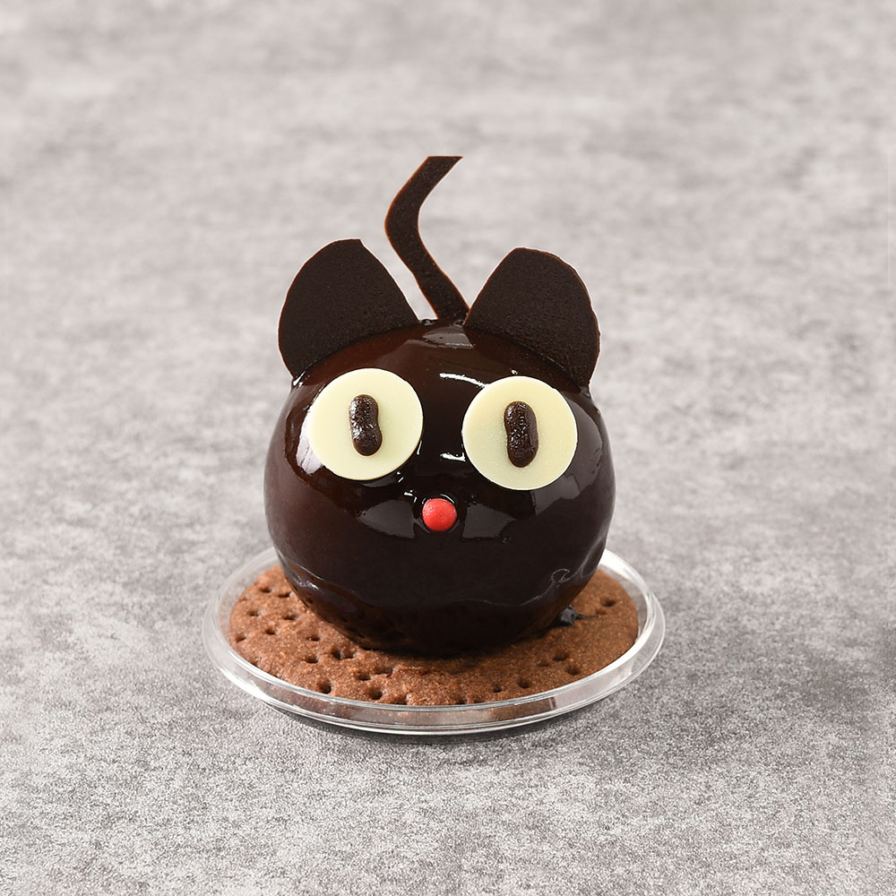 コロンバンが10月5日からハロウィンフェアを開催のサブ画像4_黒猫のケーキ