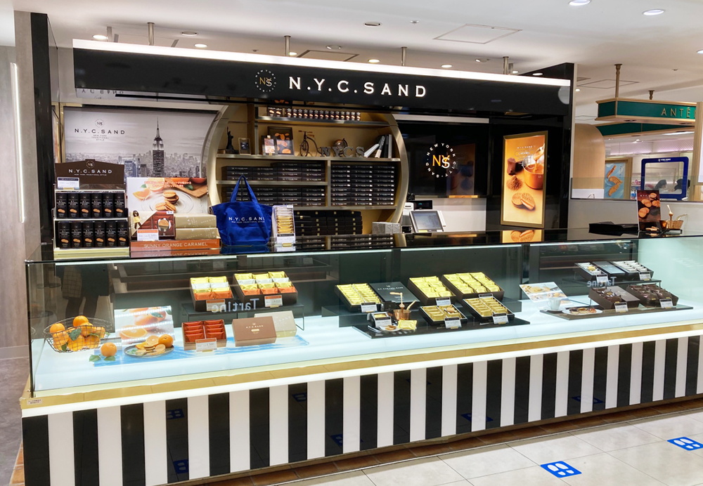 とろとろキャラメルで人気の〈N.Y.C.SAND〉が西武池袋本店に再登場！期間限定「N.Y.サニーオレンジキャラメルサンド」も販売。のサブ画像6