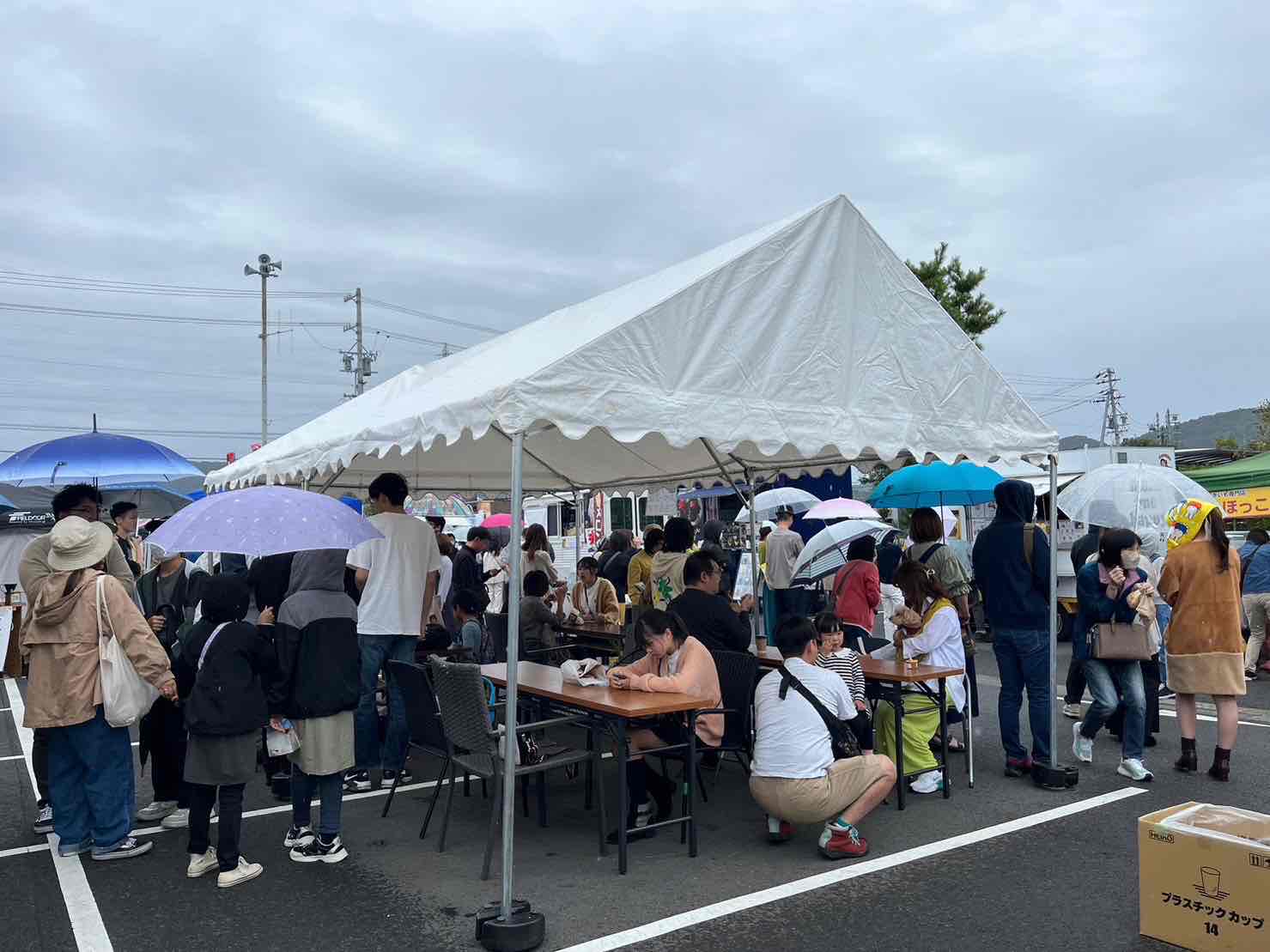 2023年10月7日-9日　島田市「kadode大井川」で芋＆BBQフェス！雨の中3日間で１３０００人の大盛況で終了のサブ画像4