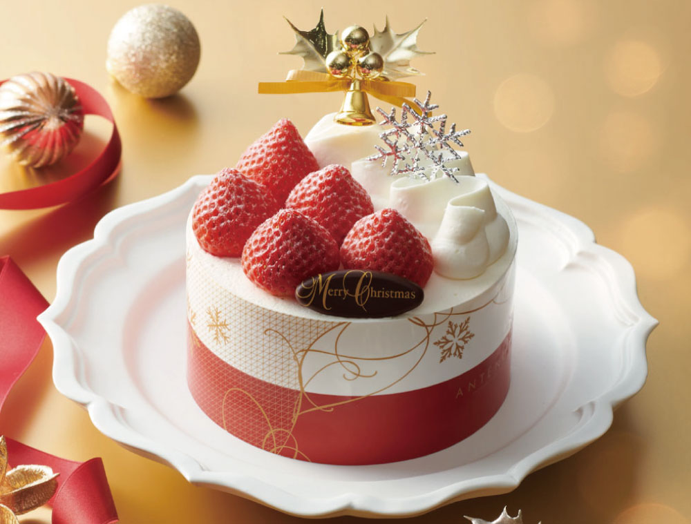 【アンテノール クリスマスケーキ】 新作は輝く苺のスペシャルデコレーション。全て食べられるお菓子の家など8種類のケーキからお選びいただけます。のサブ画像10