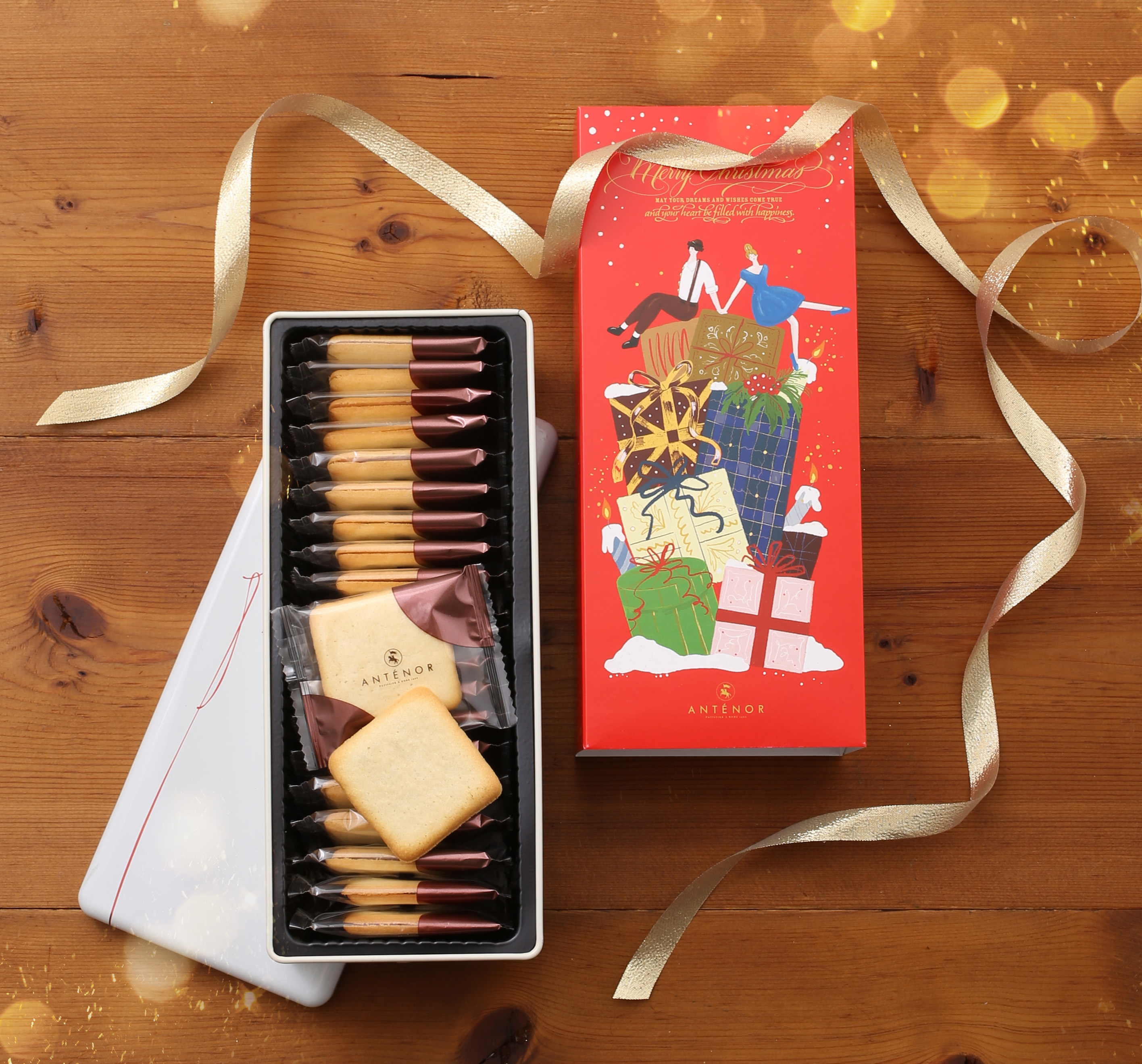 【アンテノール】 クリスマス限定クッキー缶を新発売！「おもちゃ達が踊り出すクリスマス」をテーマに、かわいい贈り物が勢揃いのサブ画像8