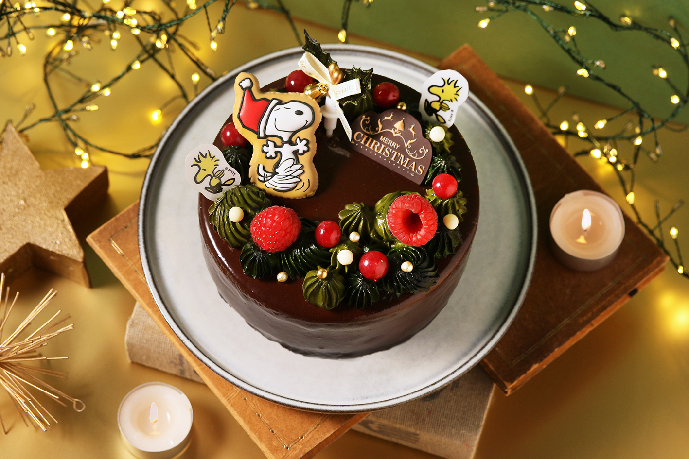 【完売必至】スヌーピーのクリスマスケーキや“GIFT”をテーマにしたクリスマス限定グッズが、「PEANUTS Cafe」より登場！のサブ画像1_© 2023 Peanuts Worldwide LLC