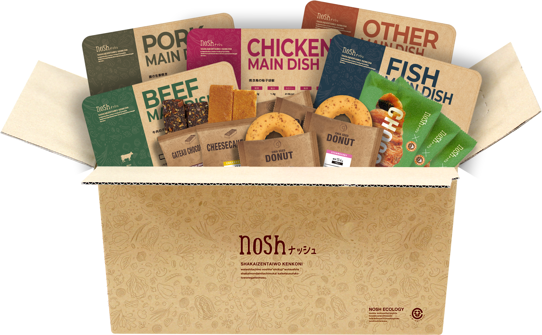 累計食数6,000万食突破の「nosh - ナッシュ」が、新しいパッケージでお届け開始！のサブ画像4