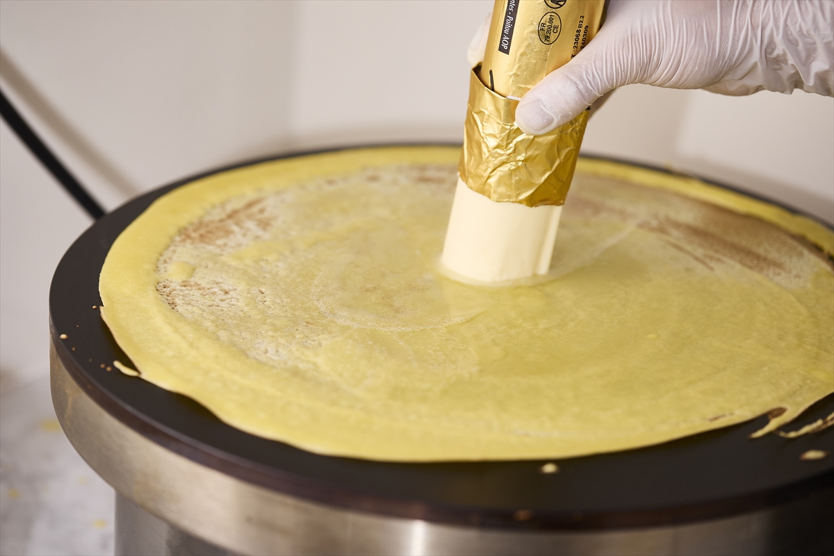 バタリーの新店「Buttery Cafe（バタリーカフェ）」が11月22日オープン！フランス産発酵バターのホットケーキやシュガーバタークレープがカフェ限定で新登場のサブ画像5_シュガーバタークレープ