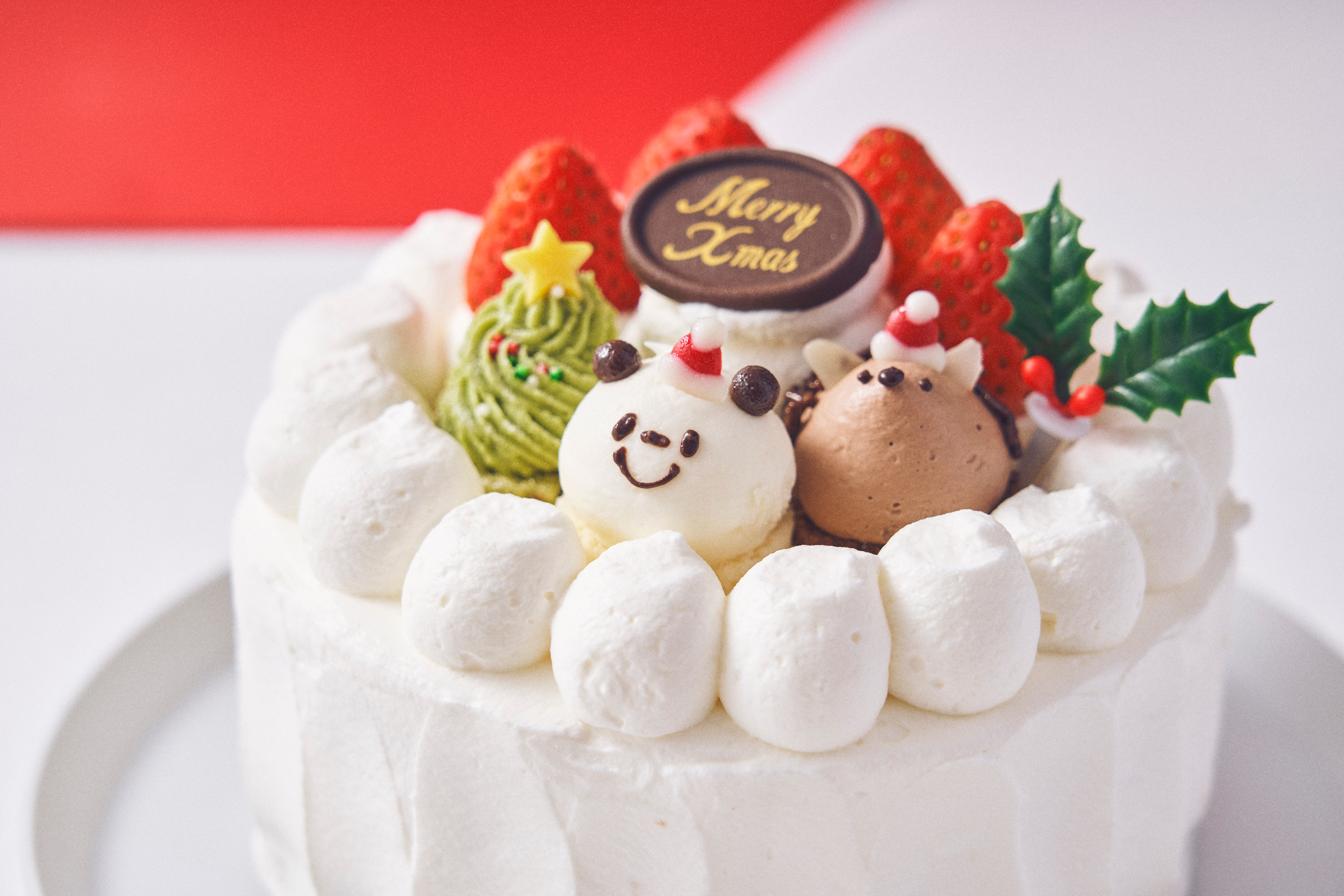 シェアフレンドリーなカップケーキでホリデーシーズンがもっと楽しく！友人とのパーティーや職場の交流に最適、多彩なクリスマス限定カップケーキ登場。「フェアリーケーキフェア」にて11/22(水)店頭販売開始のサブ画像15_フェアリーケーキフェアのクリスマスホールケーキ