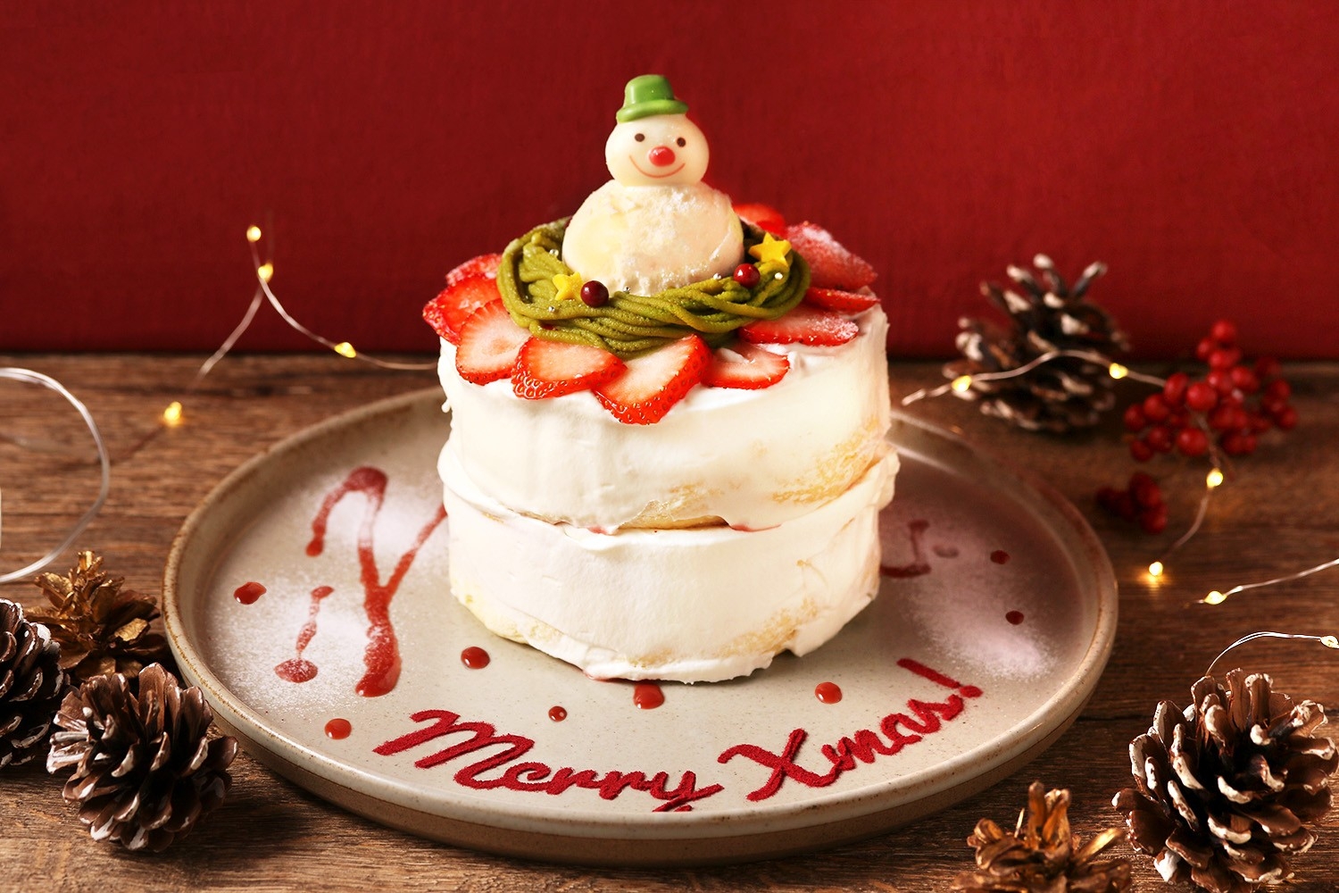 スノーマンが主役のクリスマスパンケーキ！大名古屋ビルヂング「YURT（ユルト）」から、『Xmas スノーマンパンケーキ』が11/27より期間限定で登場のサブ画像1